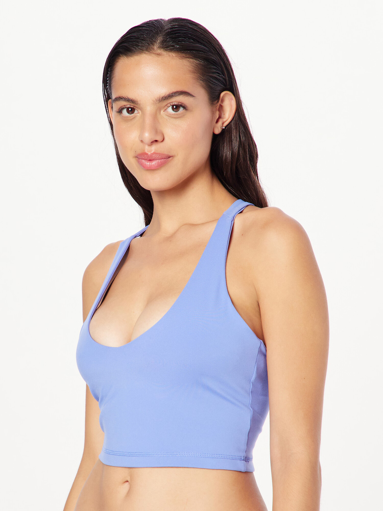 DKNY Performance Sutien sport albastru fumuriu - Pled.ro