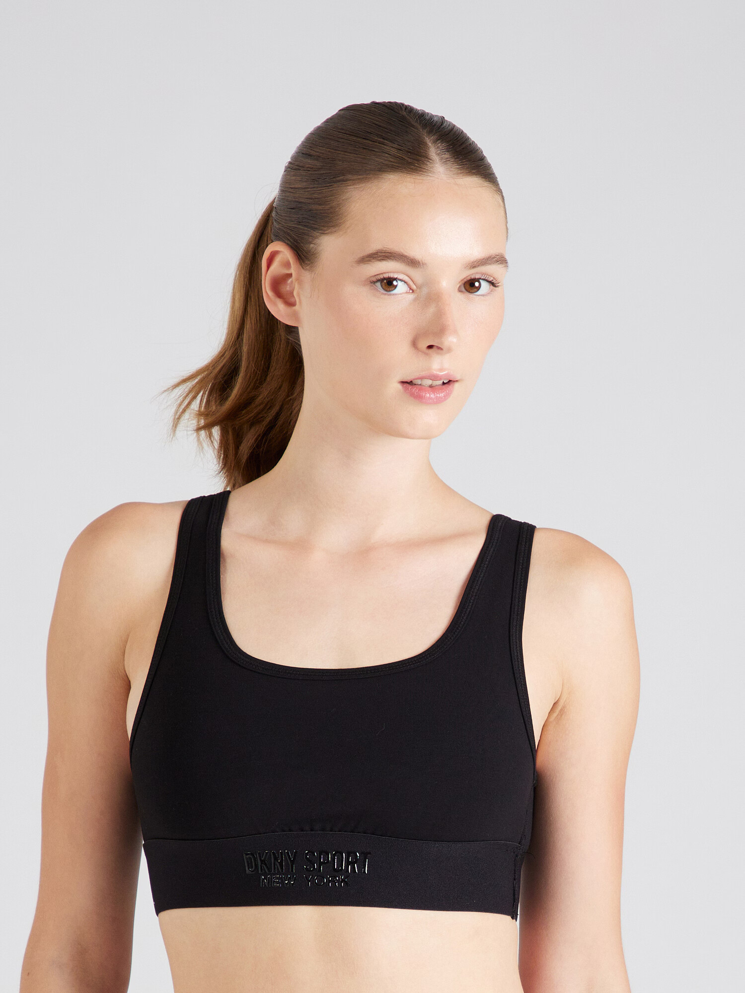 DKNY Performance Sutien sport negru - Pled.ro