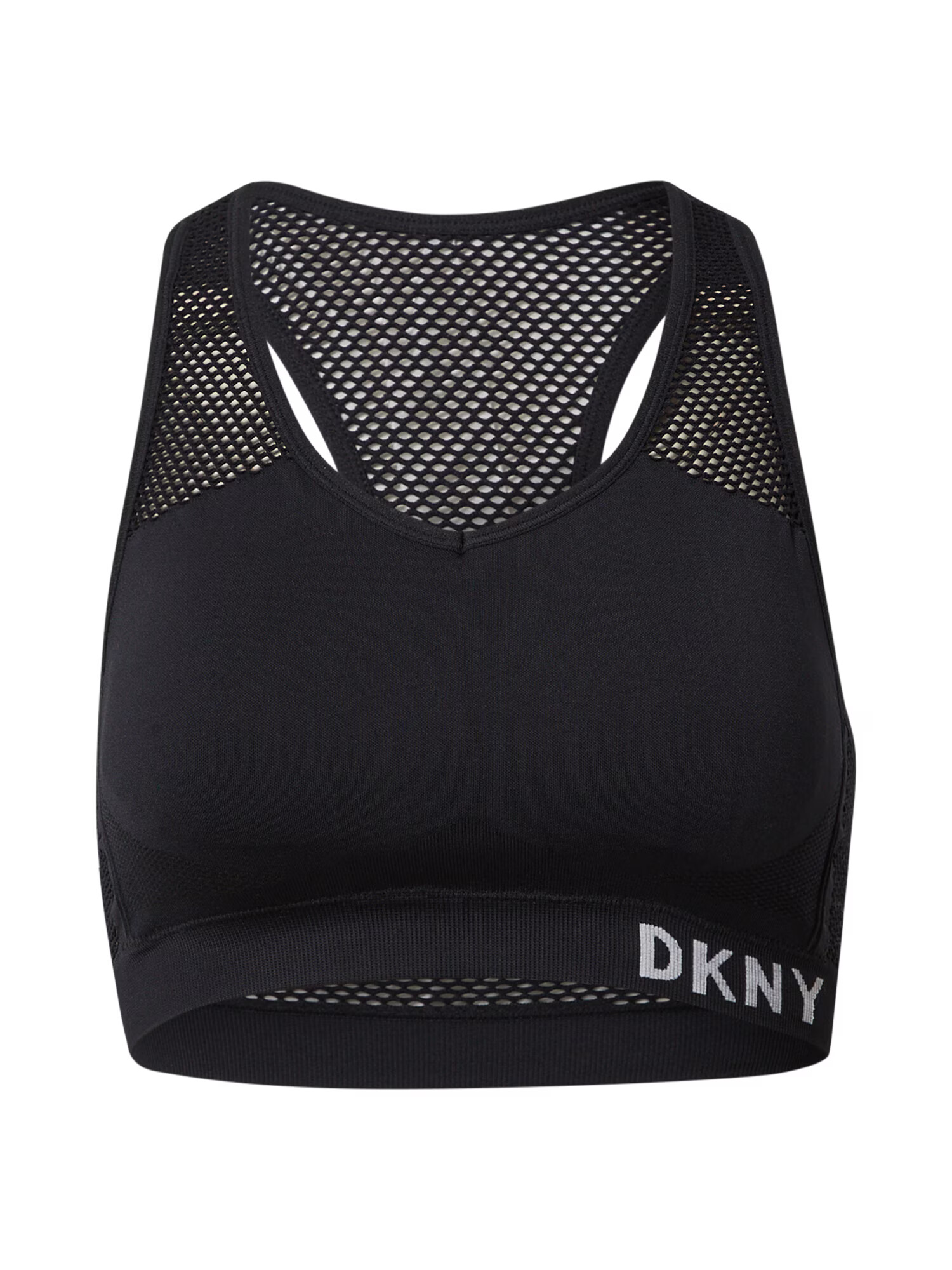 DKNY Performance Sutien sport negru / alb - Pled.ro