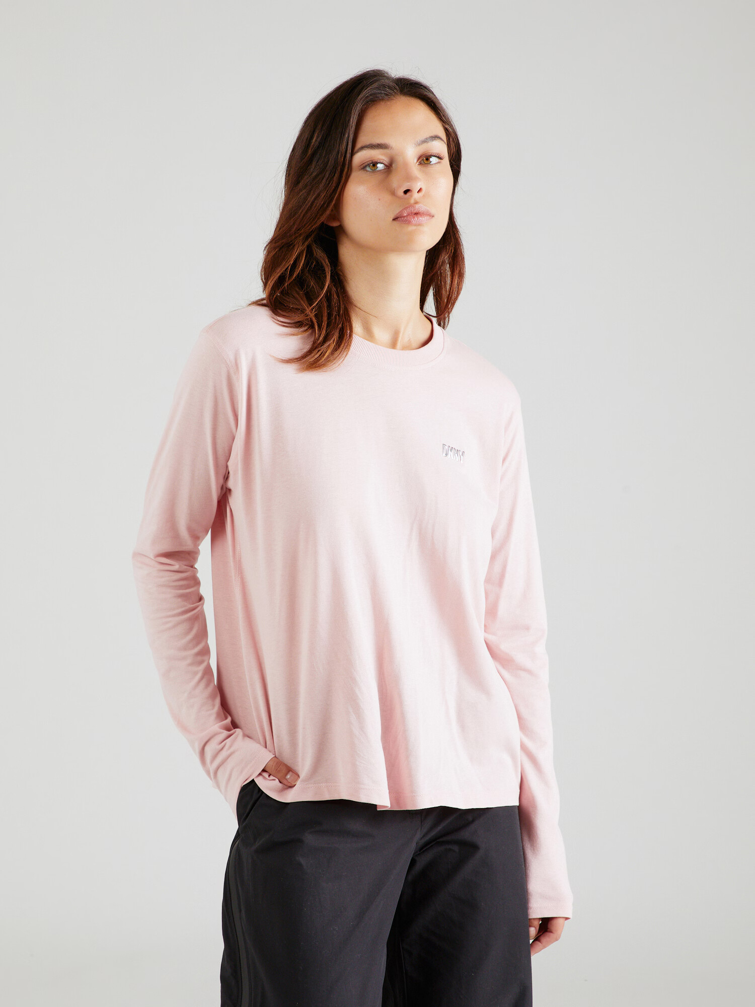 DKNY Performance Tricou funcțional roz / argintiu - Pled.ro