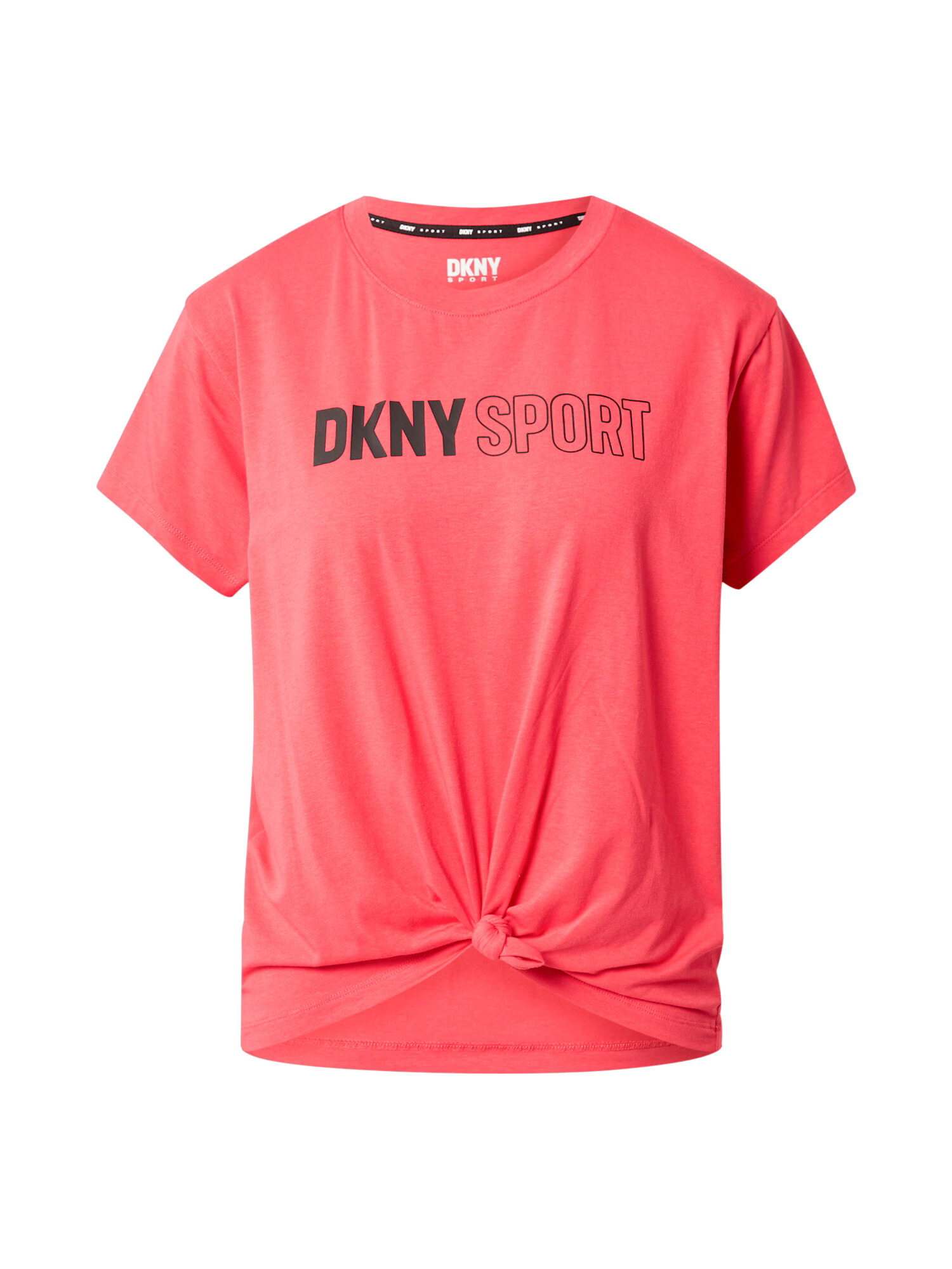 DKNY Performance Tricou funcțional roz / negru - Pled.ro