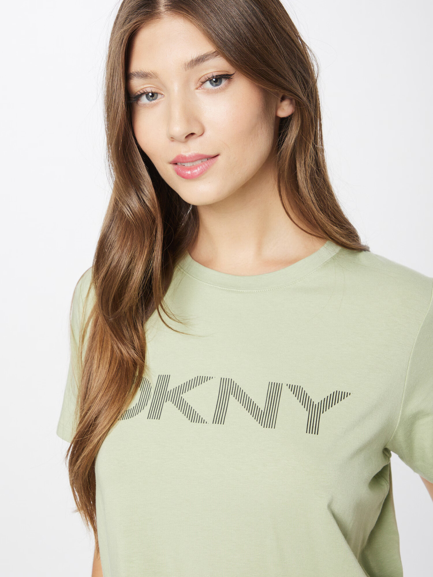 DKNY Performance Tricou funcțional verde măr / negru - Pled.ro