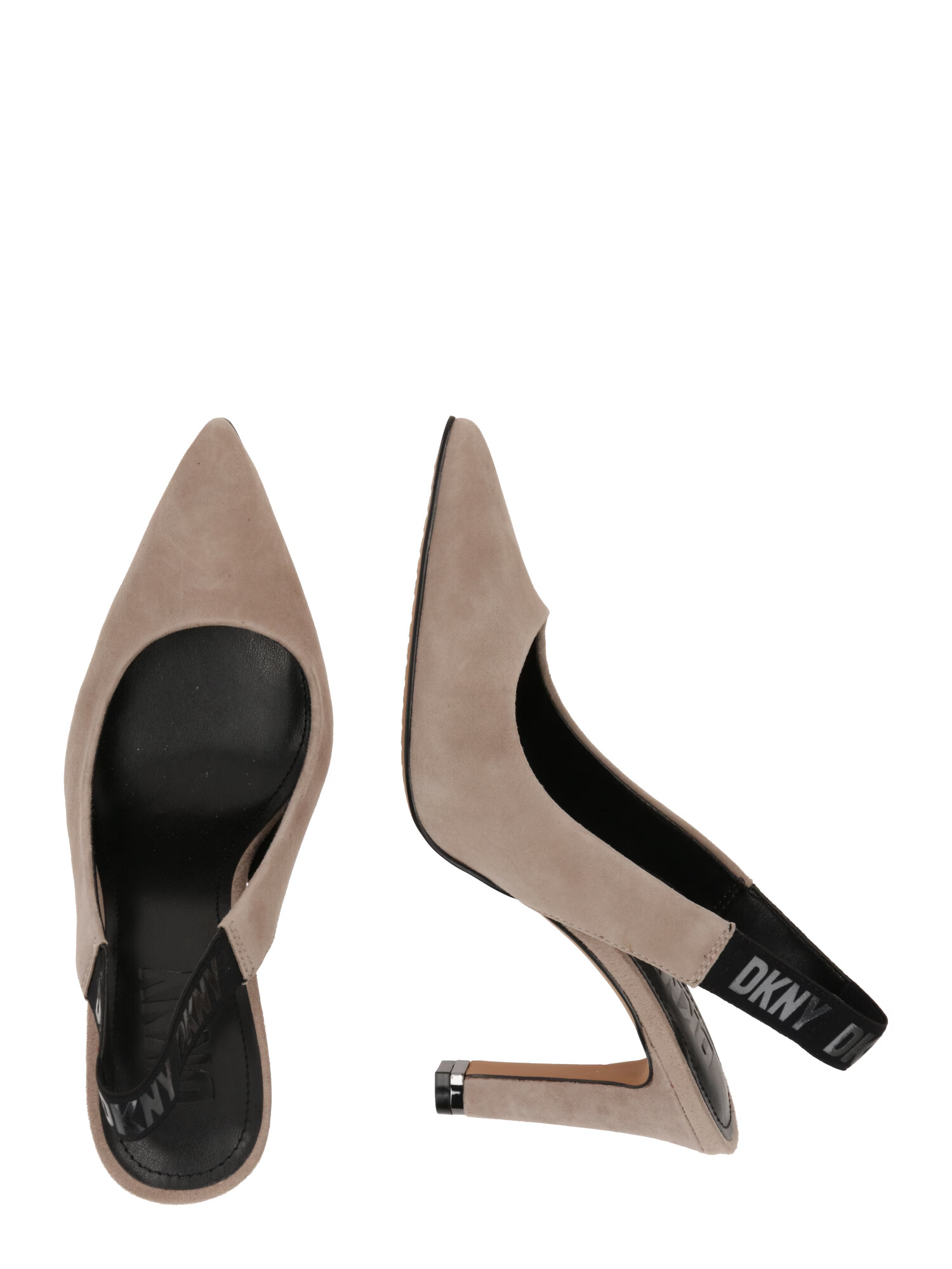 DKNY Pumps 'CIAN' maro deschis / negru - Pled.ro