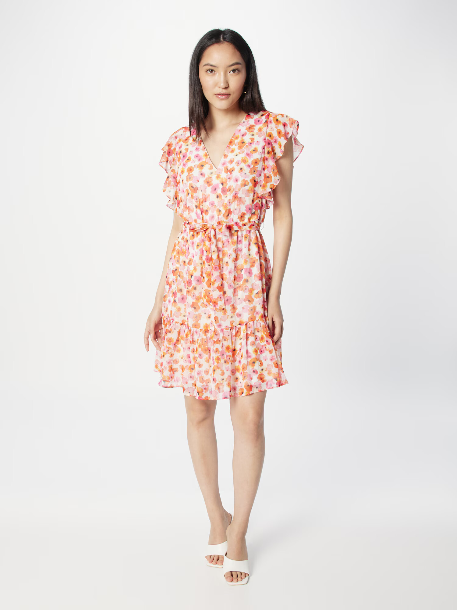 DKNY Rochie bej deschis / portocaliu / roz - Pled.ro