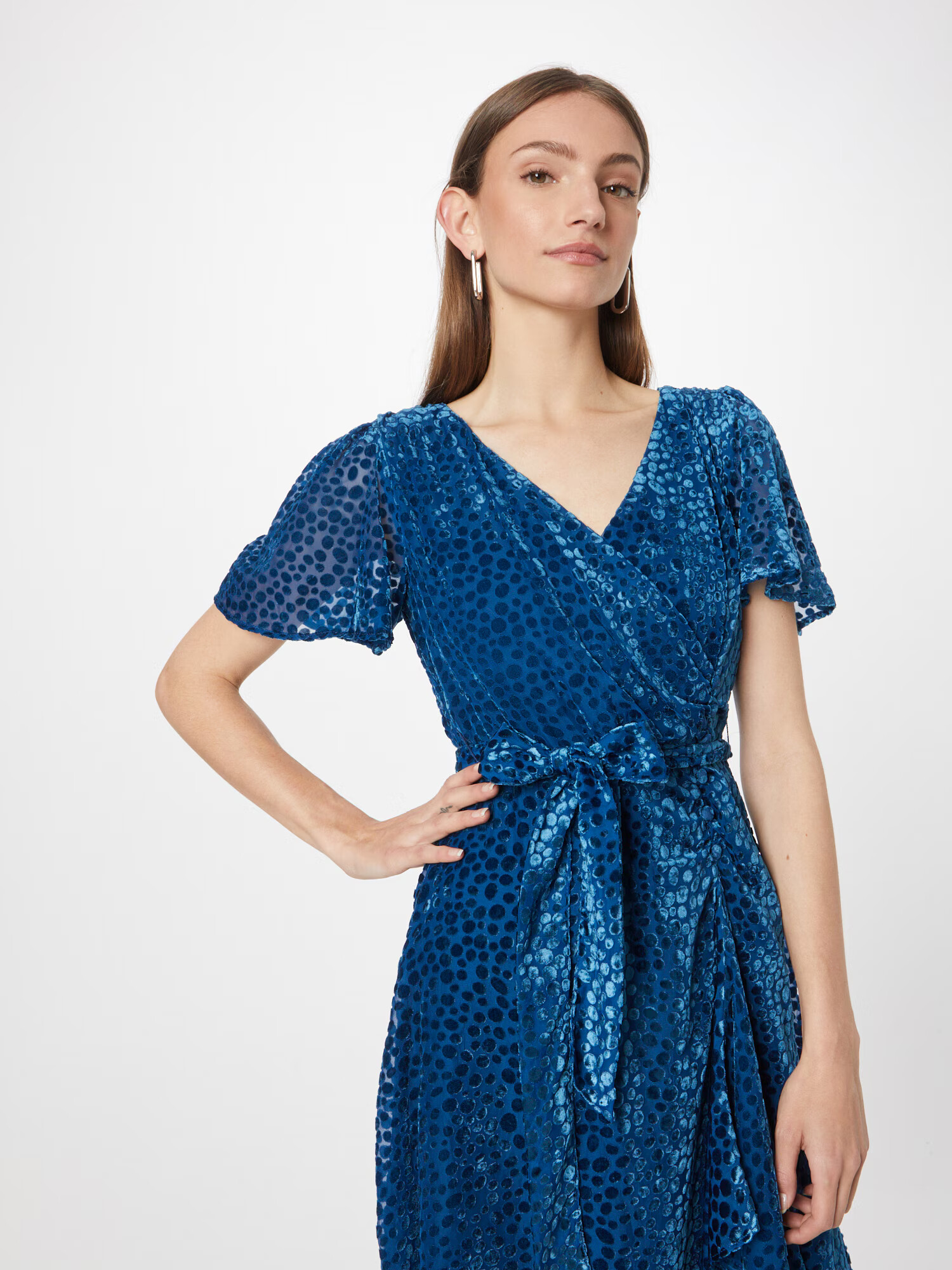 DKNY Rochie de cocktail albastru gențiană - Pled.ro