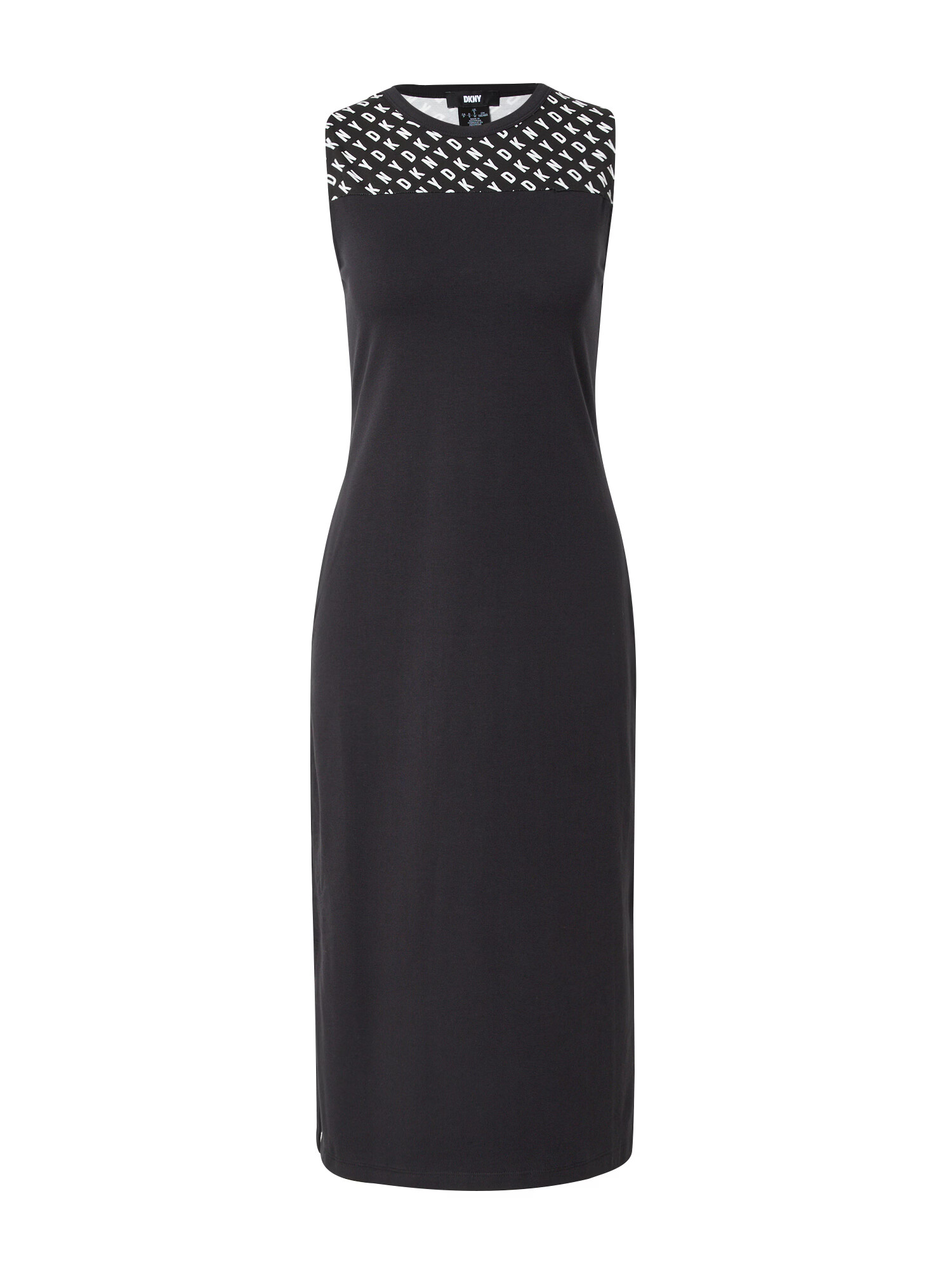 DKNY Rochie negru / alb - Pled.ro