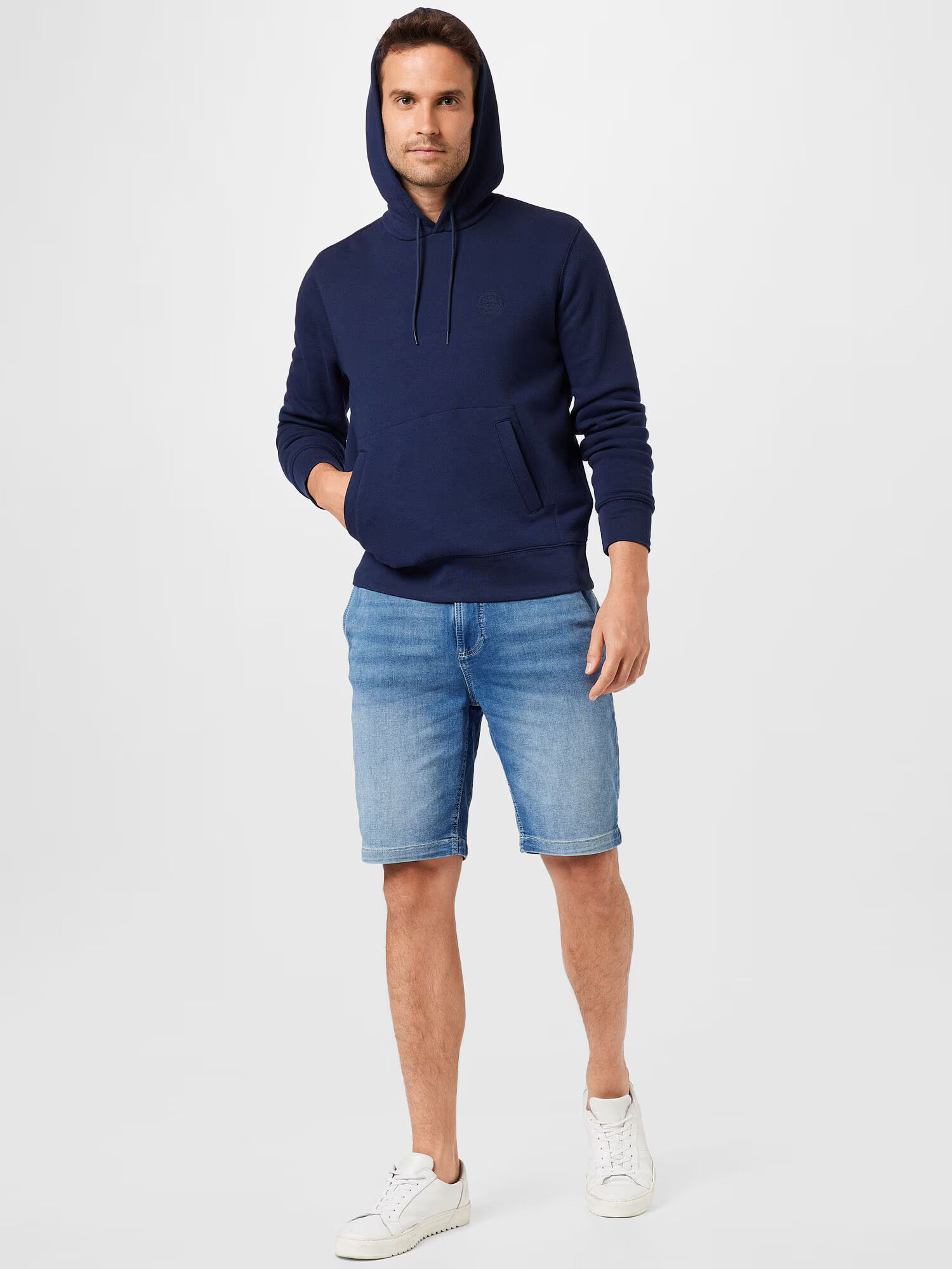 Dockers Bluză de molton 'POPOVER' bleumarin - Pled.ro