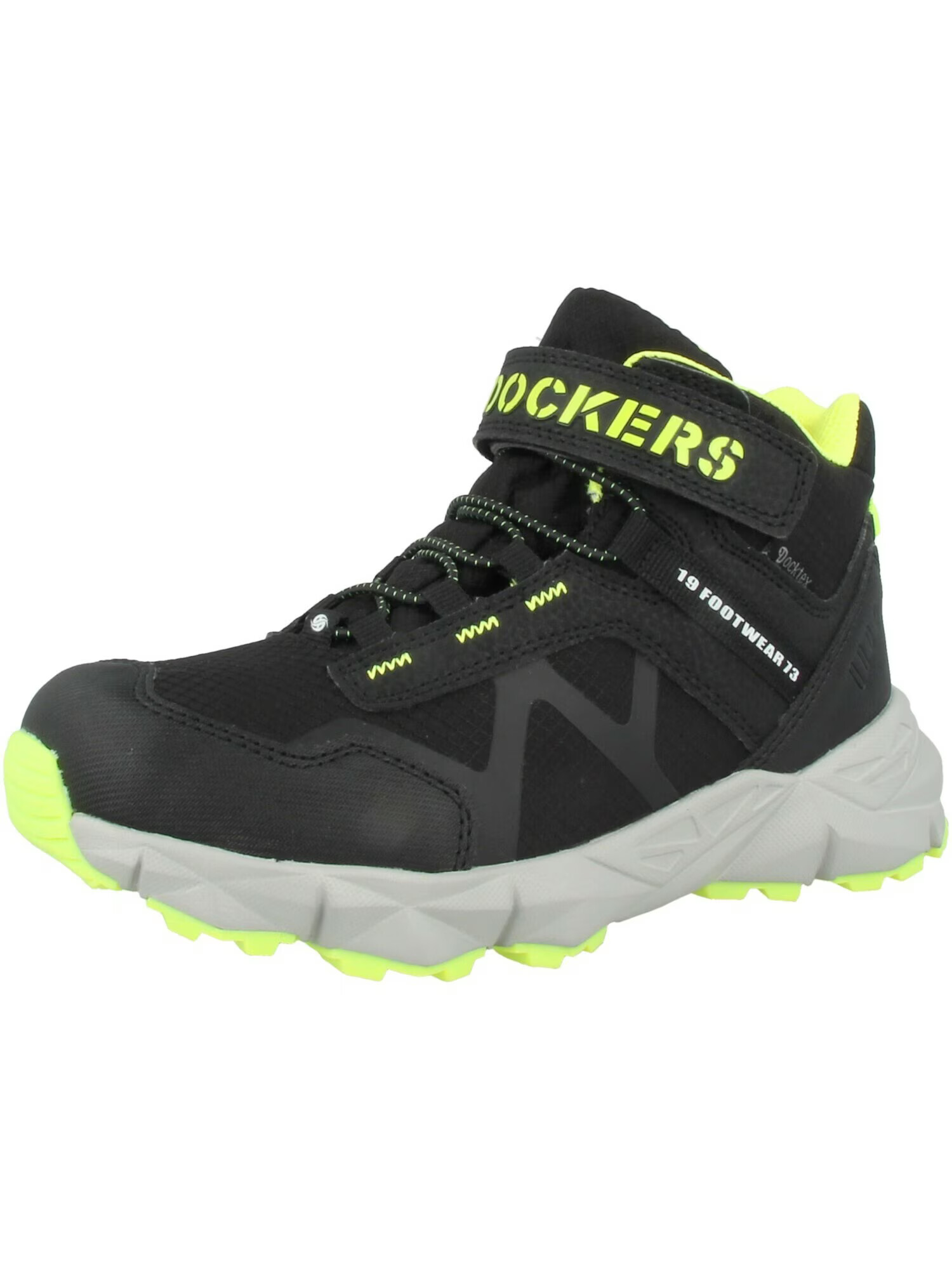 Dockers by Gerli Sneaker galben neon / negru - Pled.ro