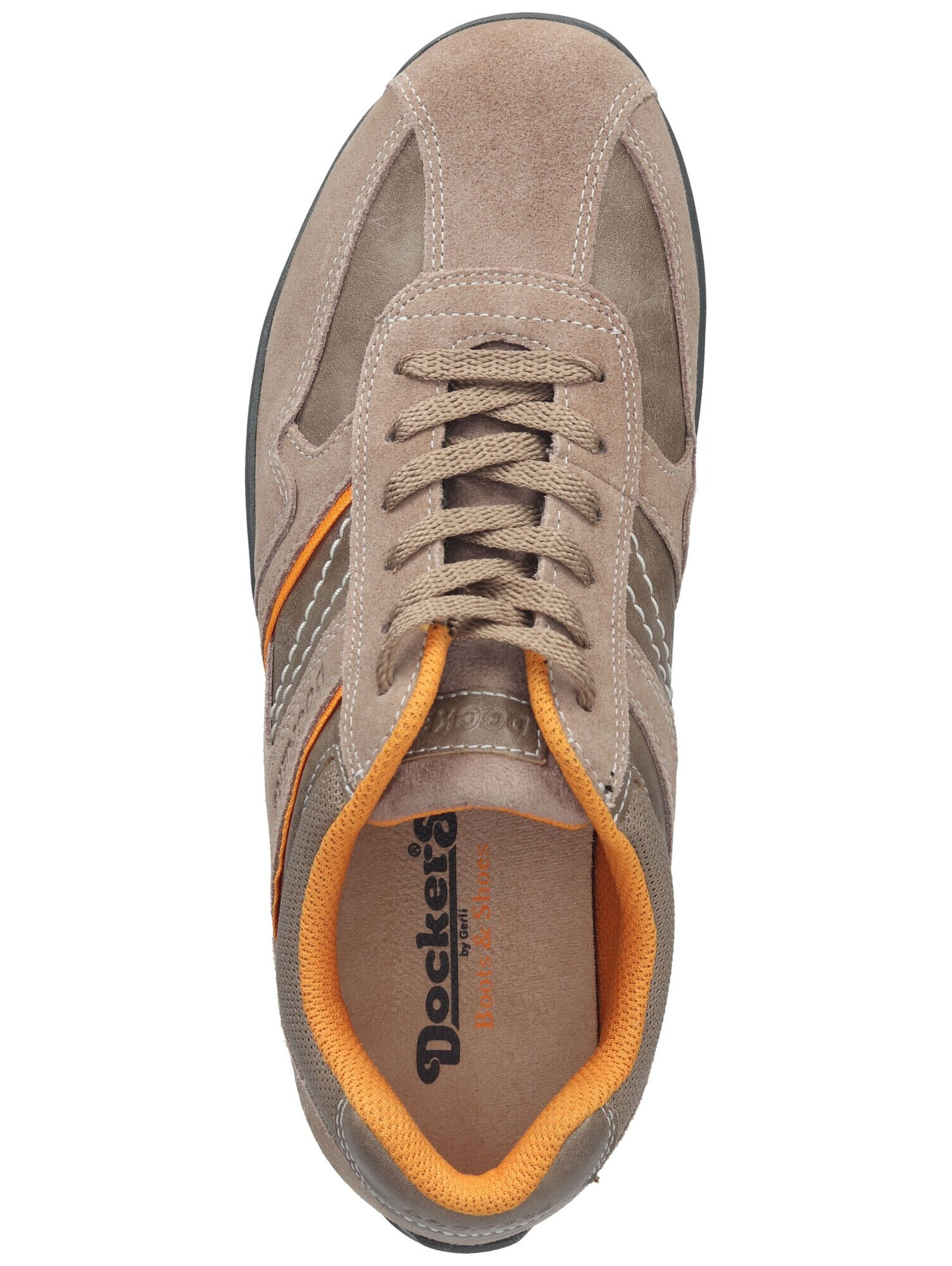 Dockers by Gerli Sneaker low bej închis / portocaliu - Pled.ro