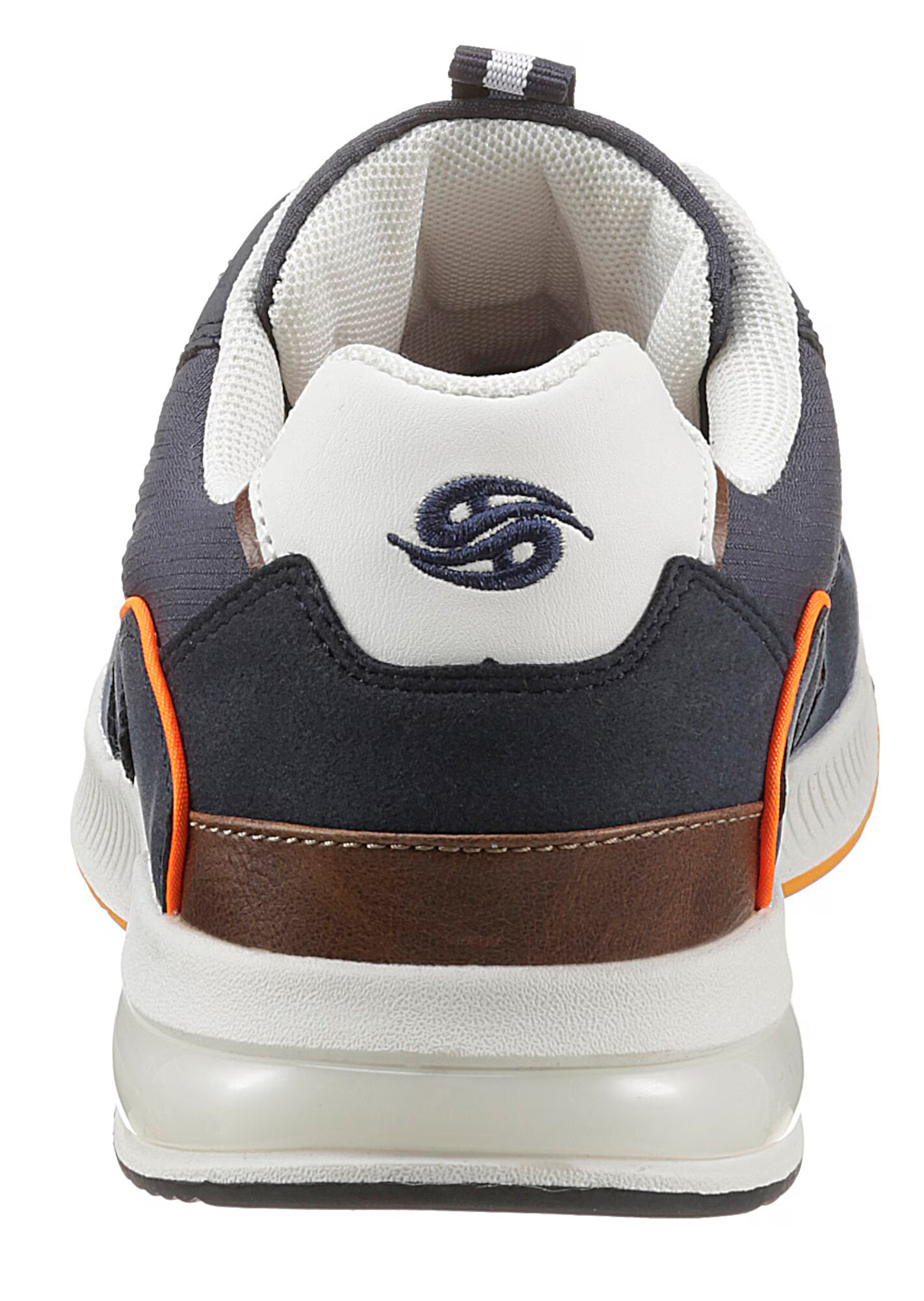 Dockers by Gerli Sneaker low bleumarin / maro / portocaliu / alb - Pled.ro