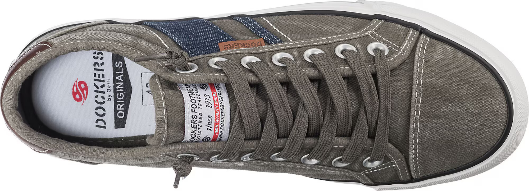 Dockers by Gerli Sneaker low maro / grej / gri amestecat - Pled.ro