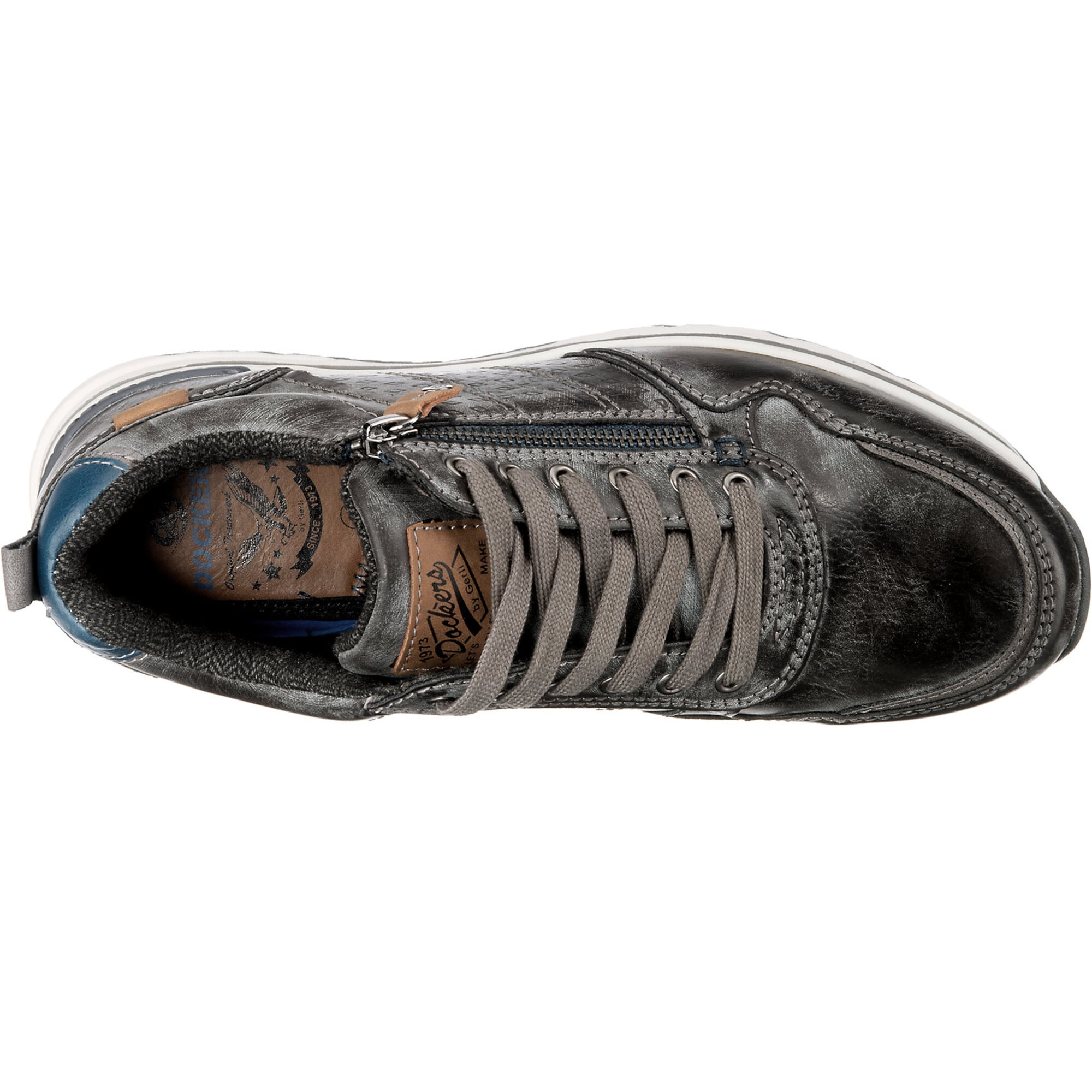 Dockers by Gerli Sneaker low maro / gri / negru - Pled.ro