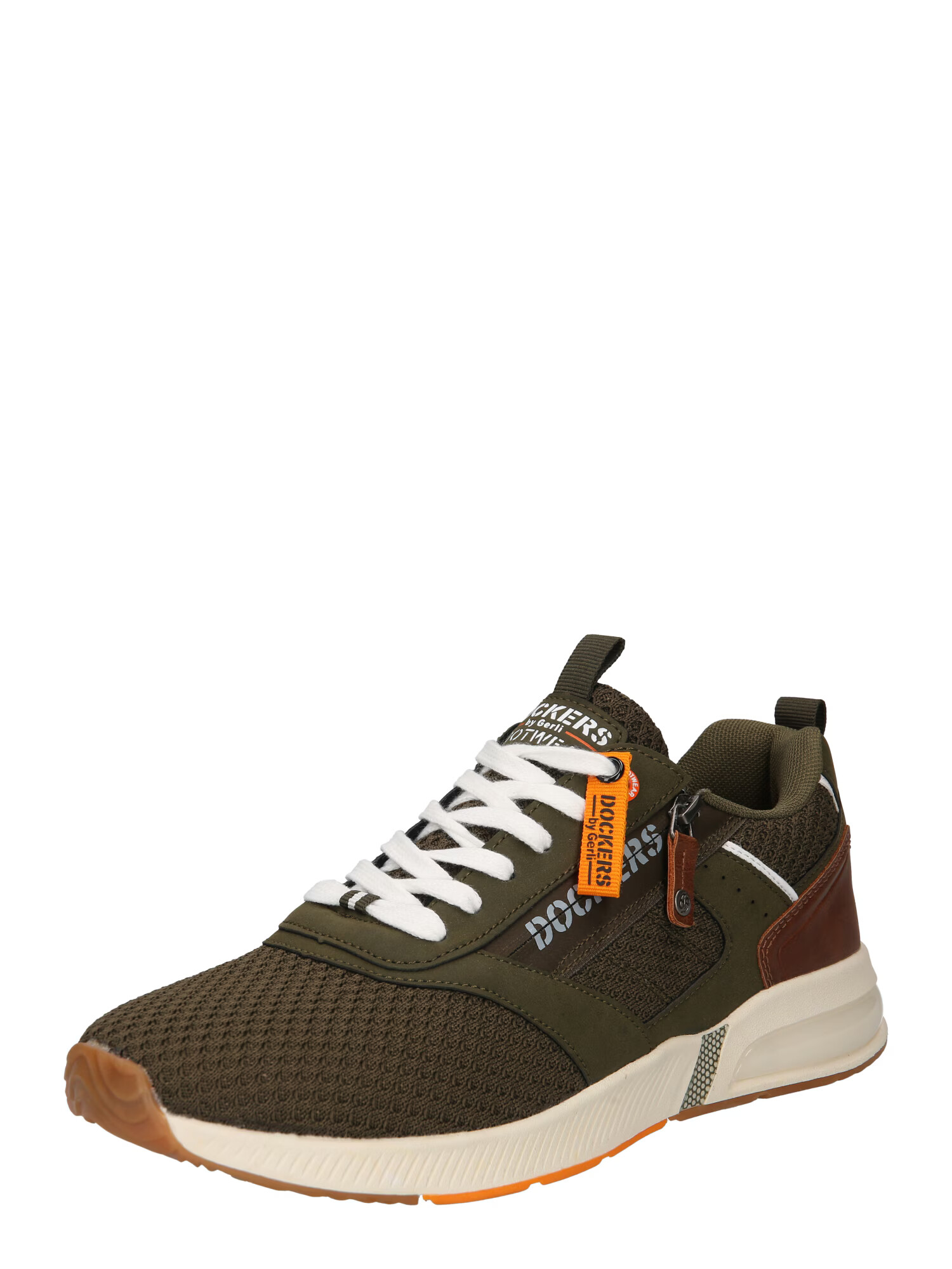 Dockers by Gerli Sneaker low maro / oliv / portocaliu / alb - Pled.ro