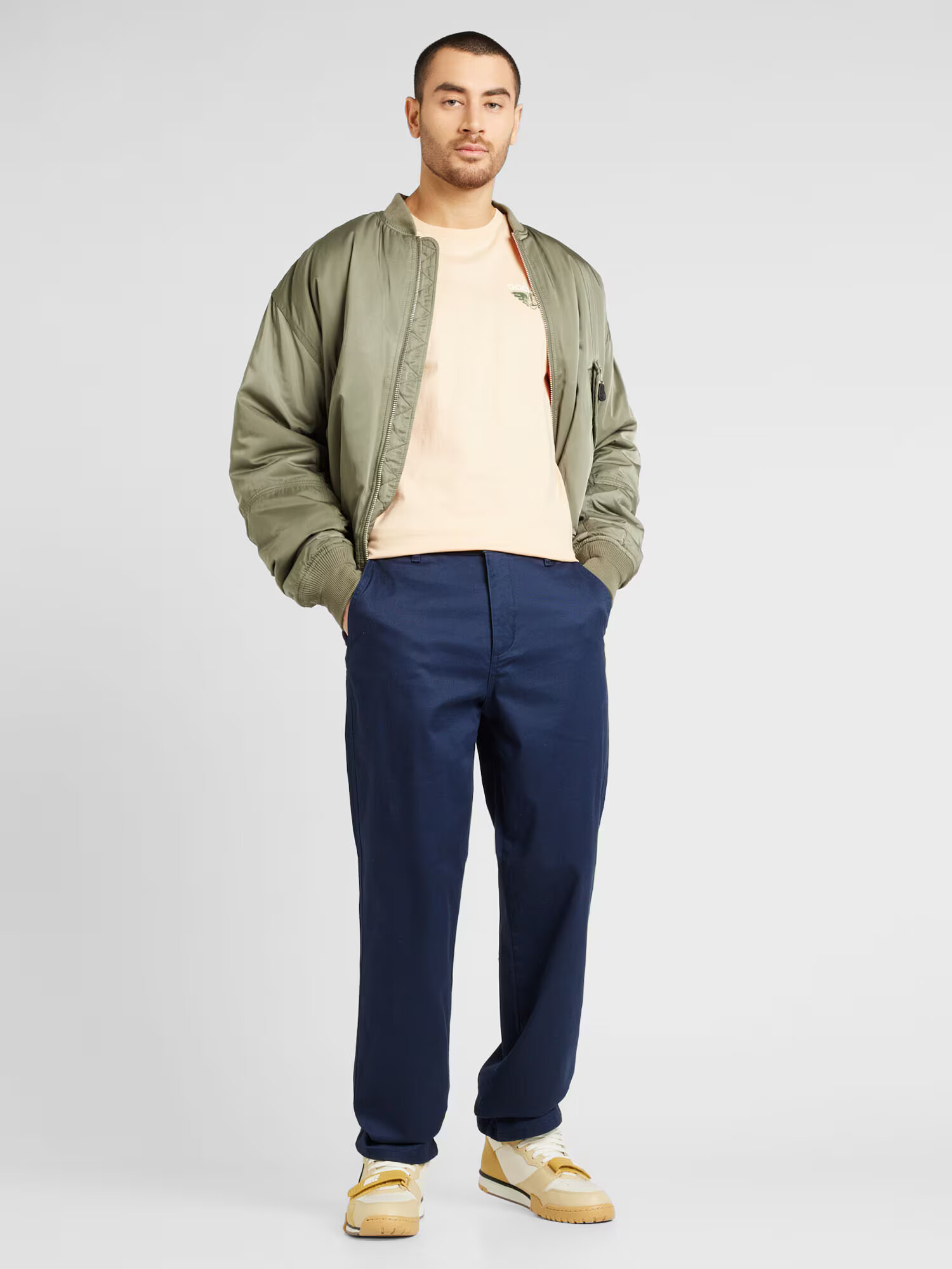 Dockers Pantaloni eleganți bleumarin - Pled.ro