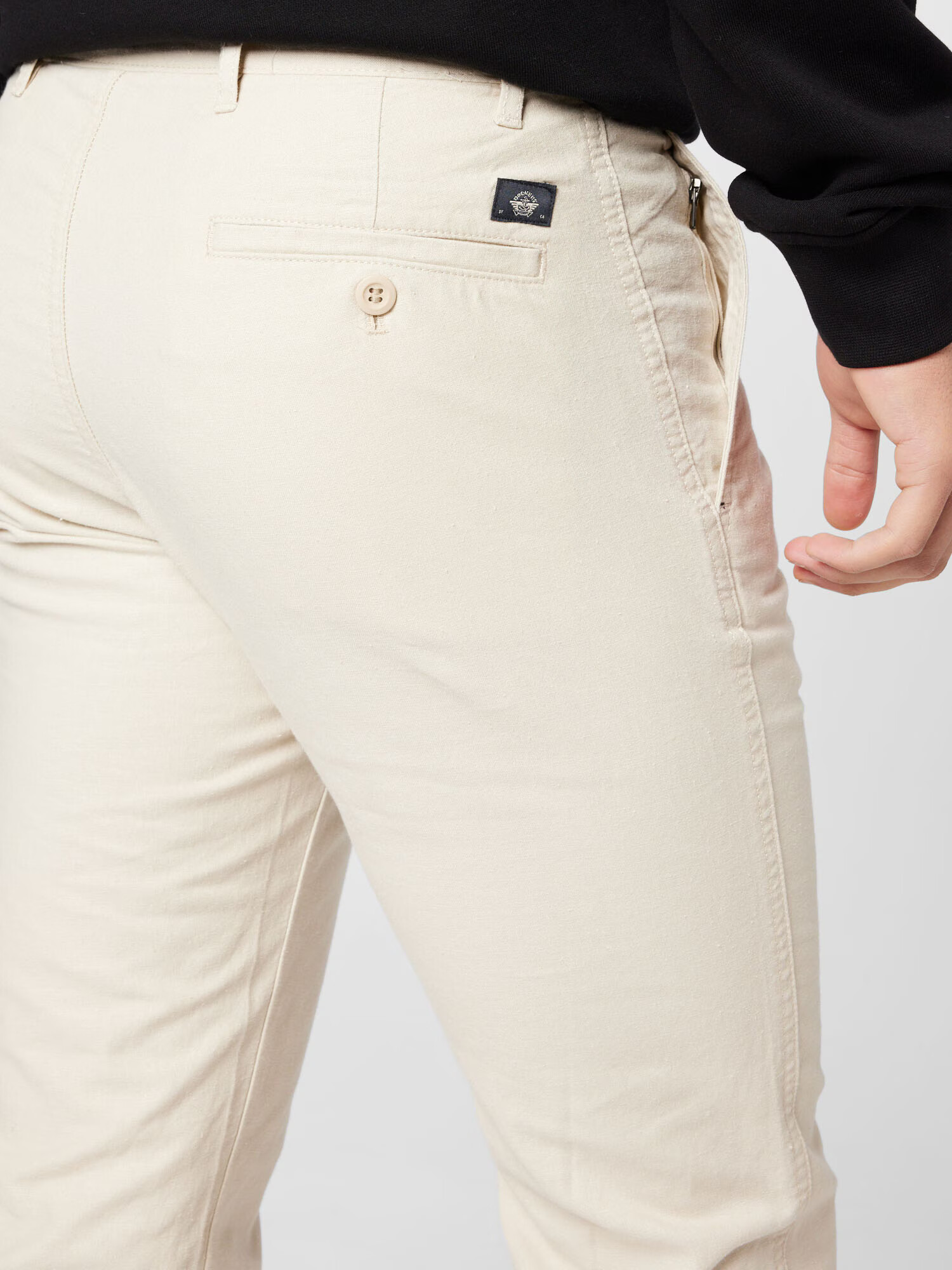 Dockers Pantaloni eleganți ecru - Pled.ro