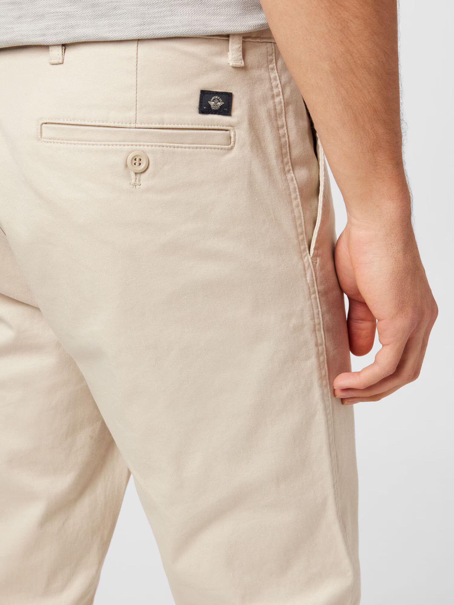 Dockers Pantaloni eleganți ecru - Pled.ro