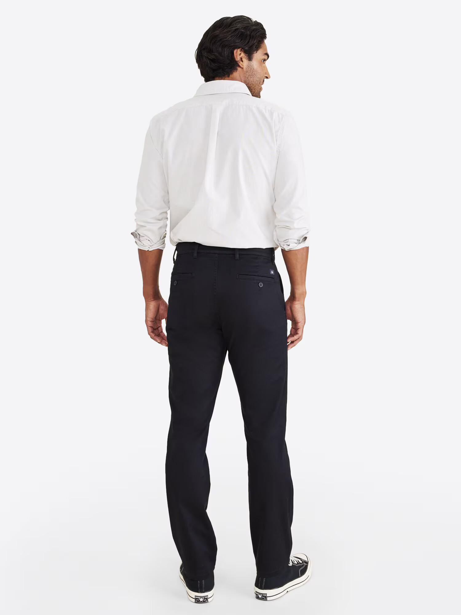 Dockers Pantaloni eleganți negru - Pled.ro