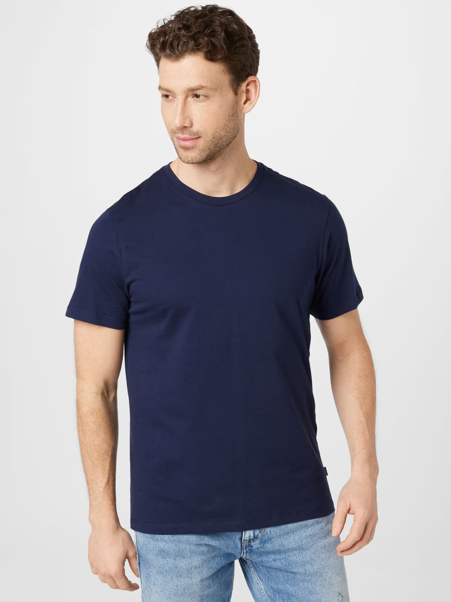 Dockers Tricou bleumarin / gri amestecat - Pled.ro