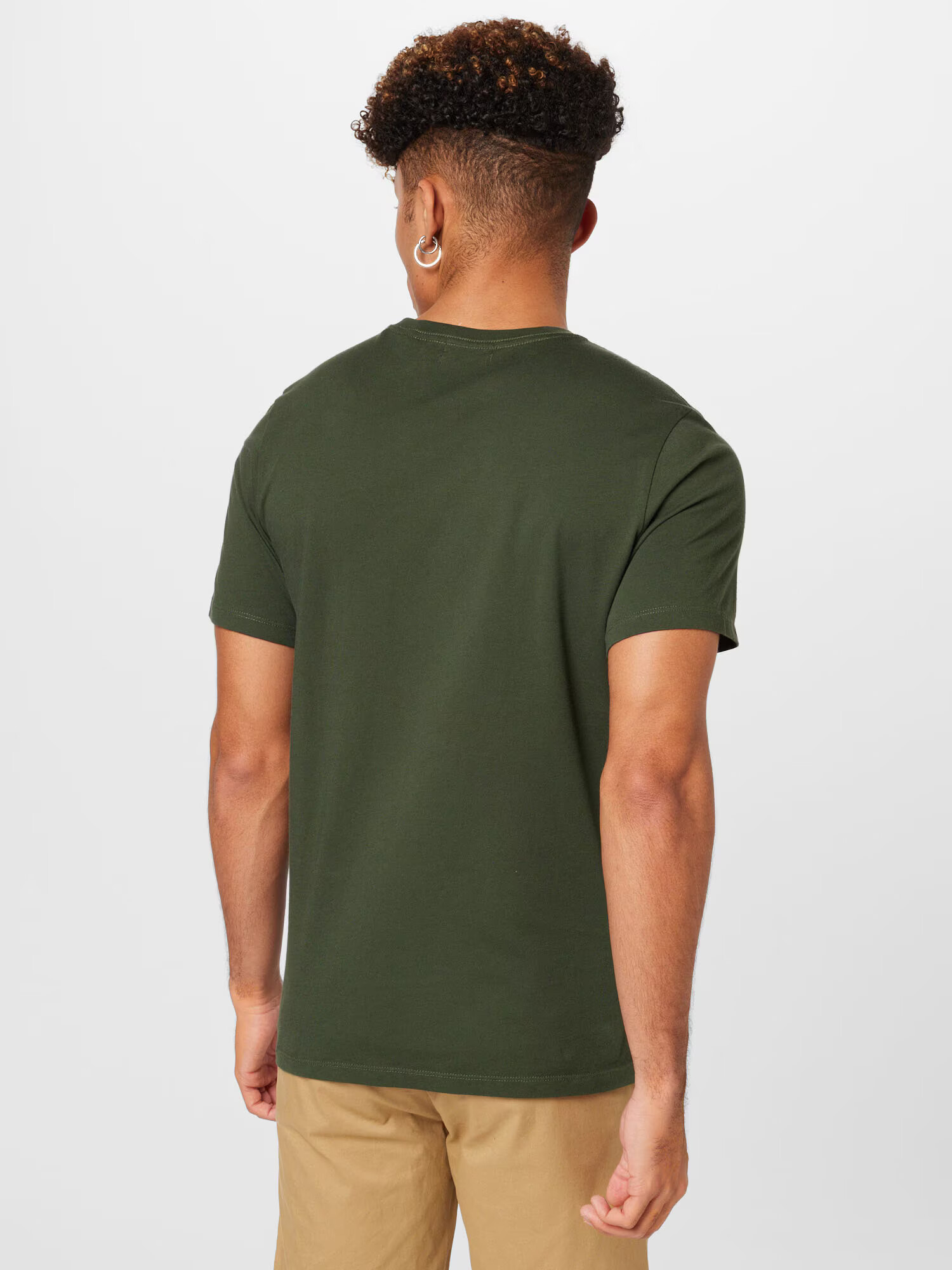 Dockers Tricou galben lămâie / verde închis - Pled.ro