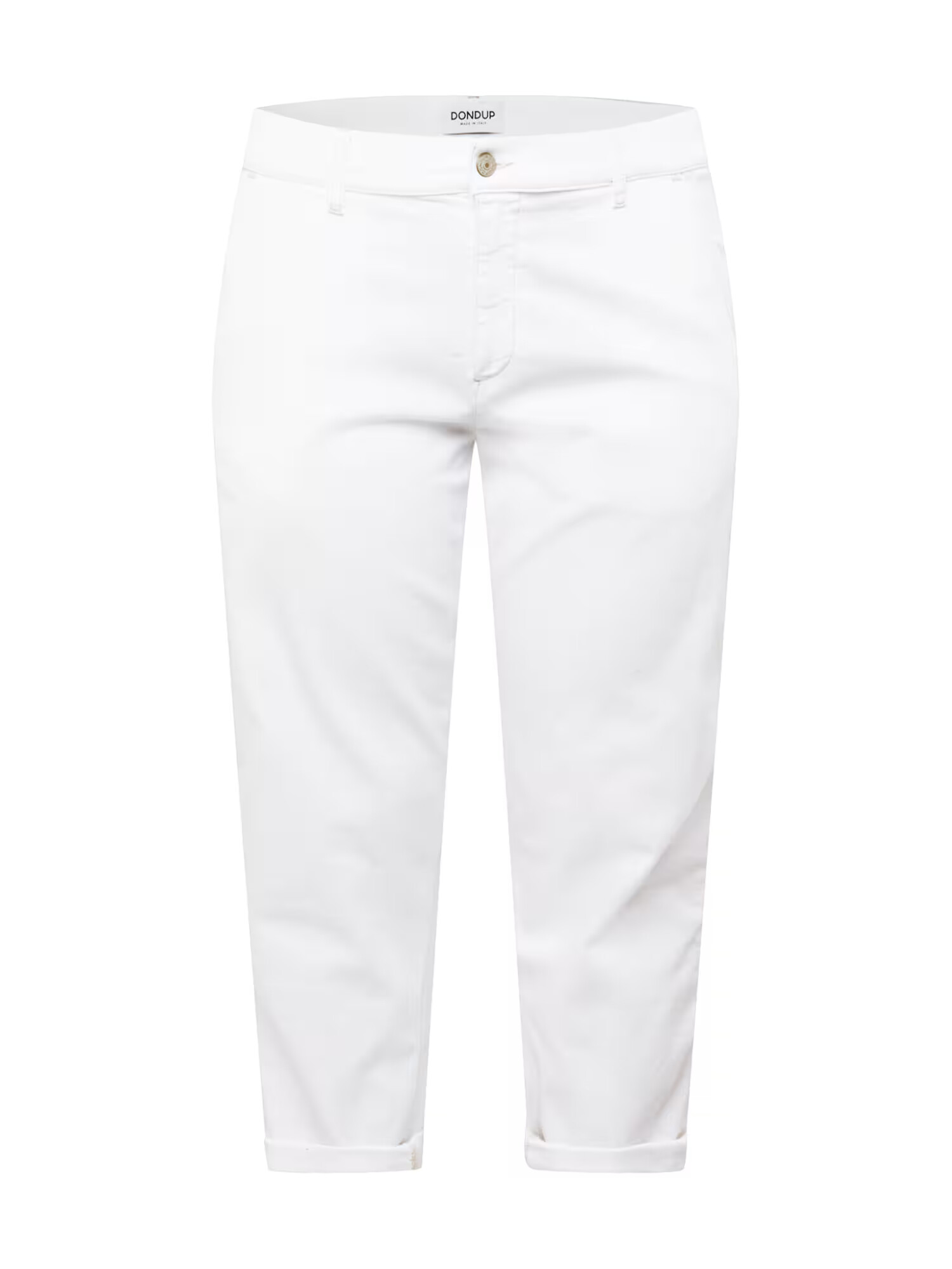 Dondup Jeans alb denim - Pled.ro