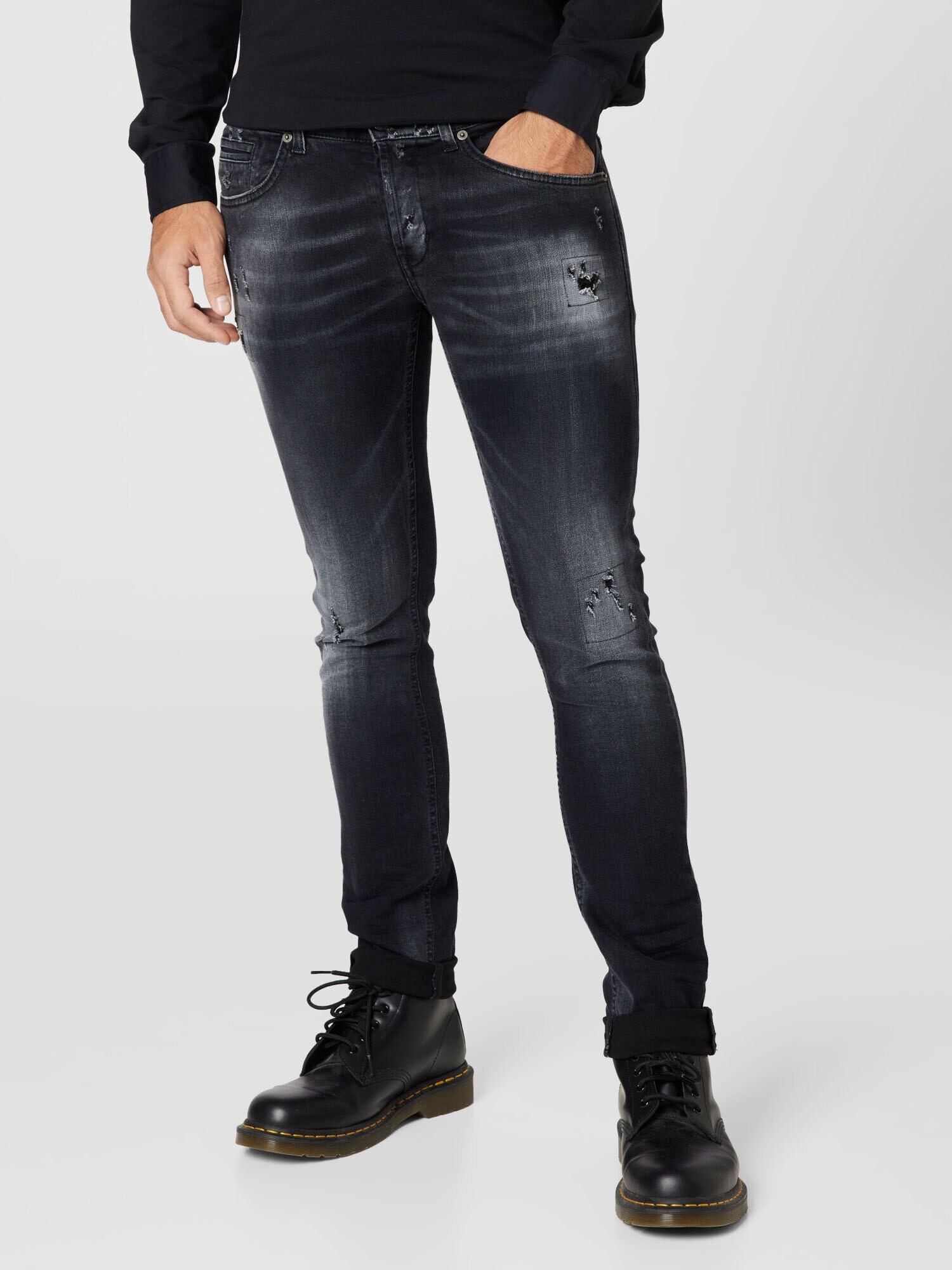 Dondup Jeans 'GEORGE' negru - Pled.ro