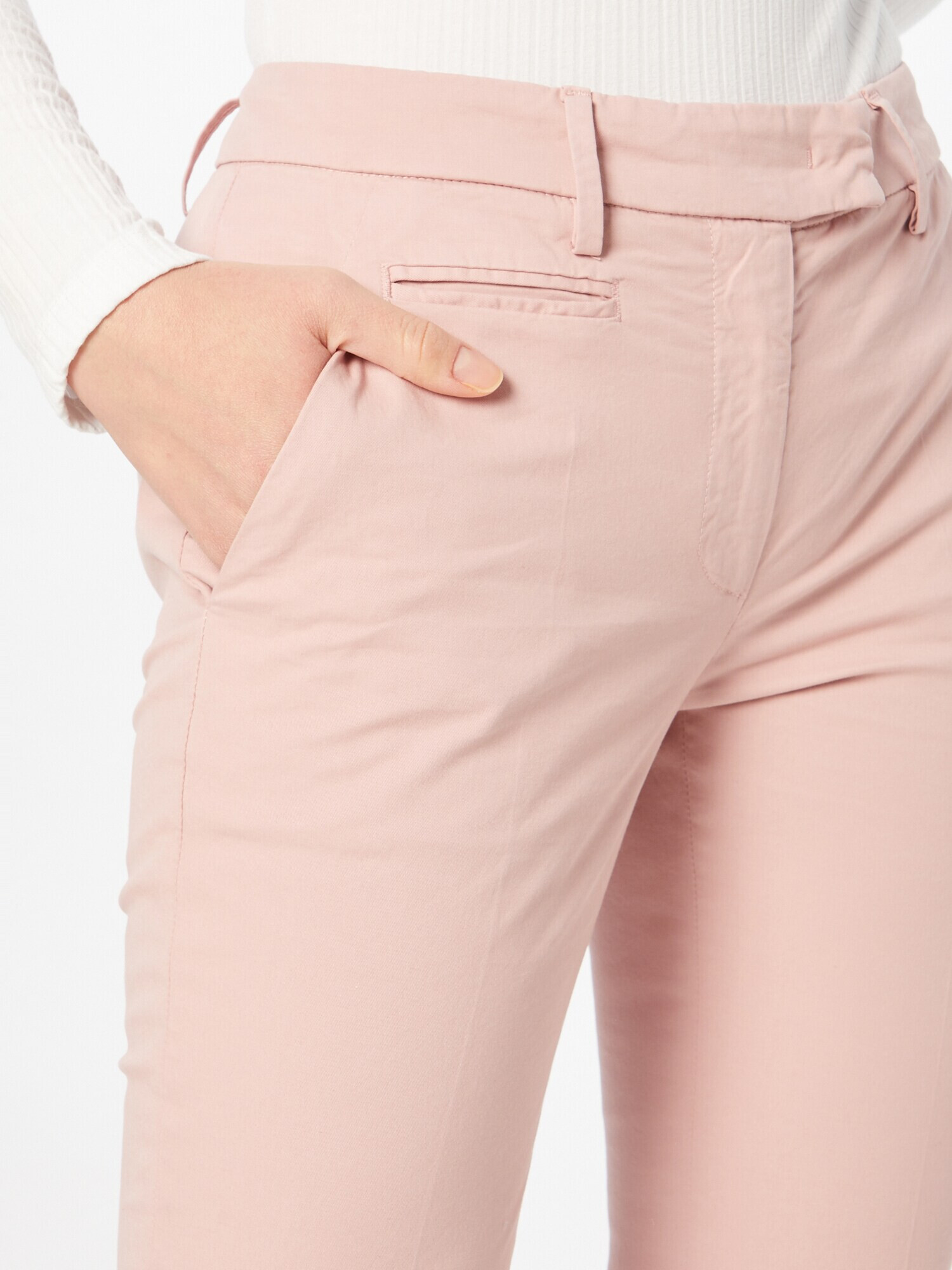 Dondup Pantaloni eleganți roz - Pled.ro