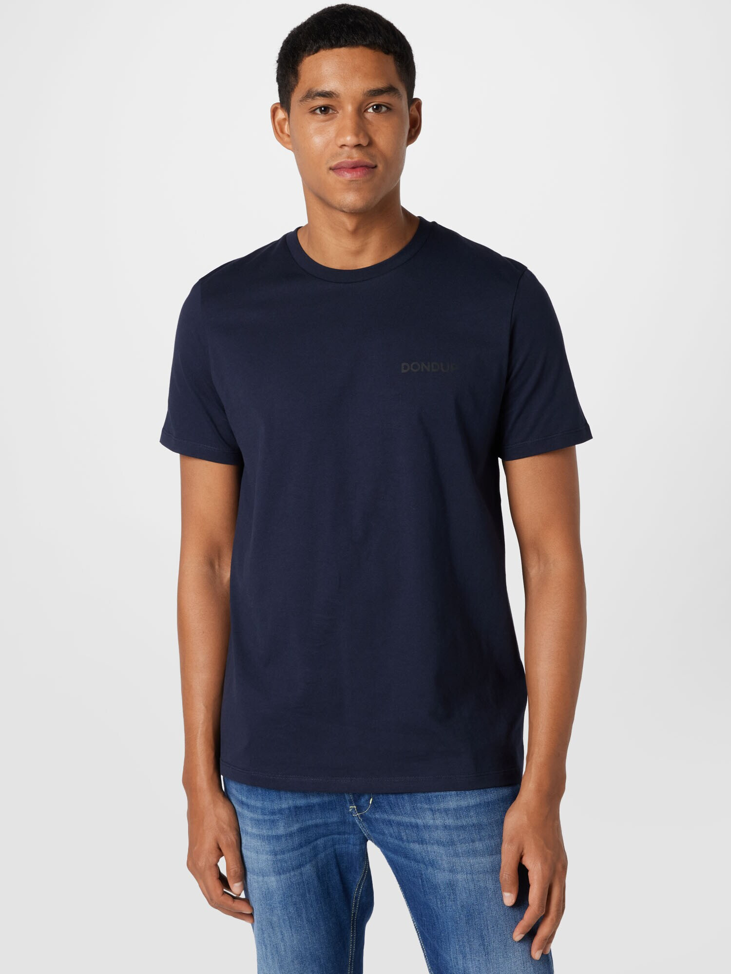 Dondup Tricou bleumarin - Pled.ro