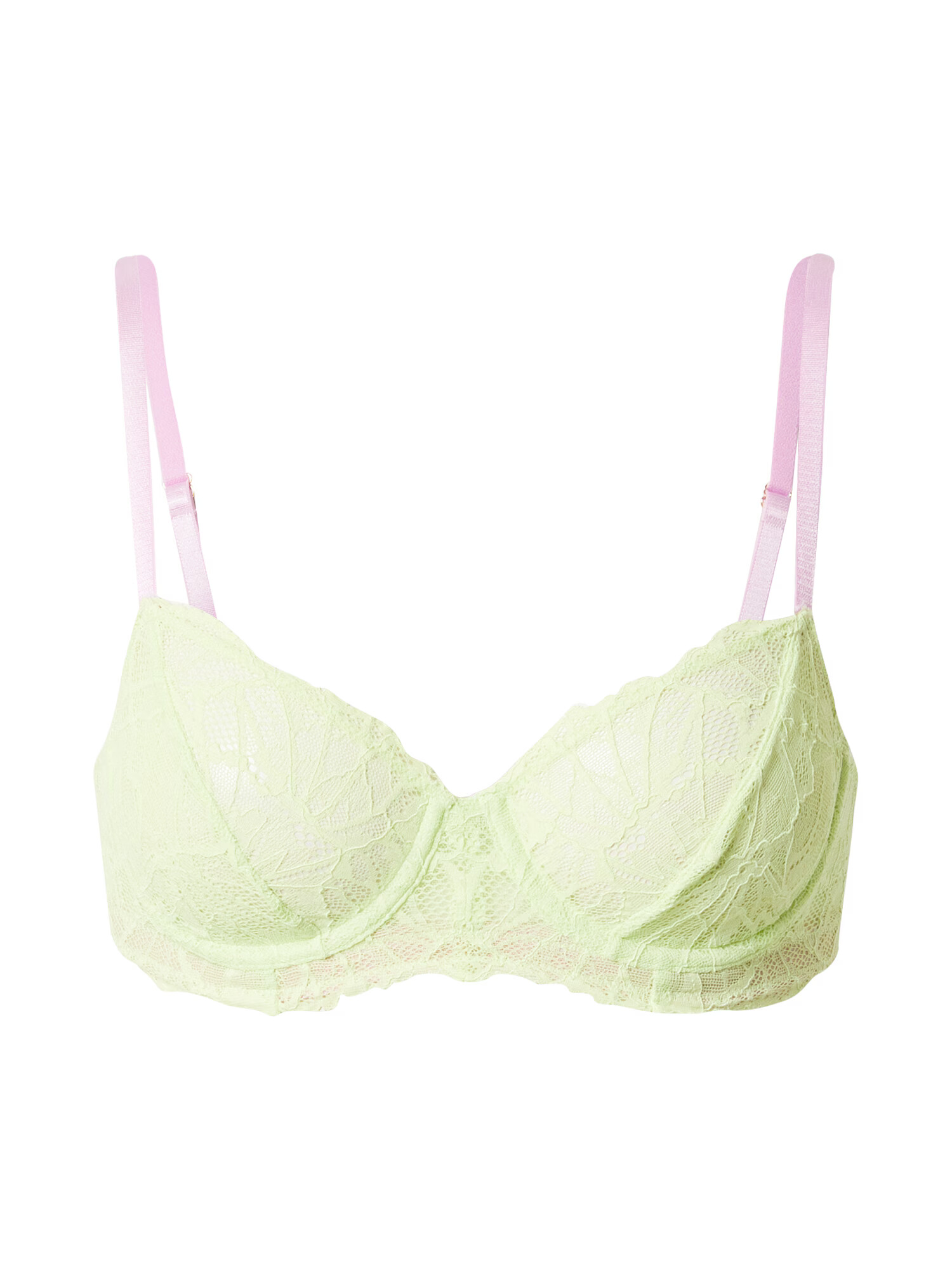 Dora Larsen Sutien 'EFFIE' verde deschis / roz - Pled.ro