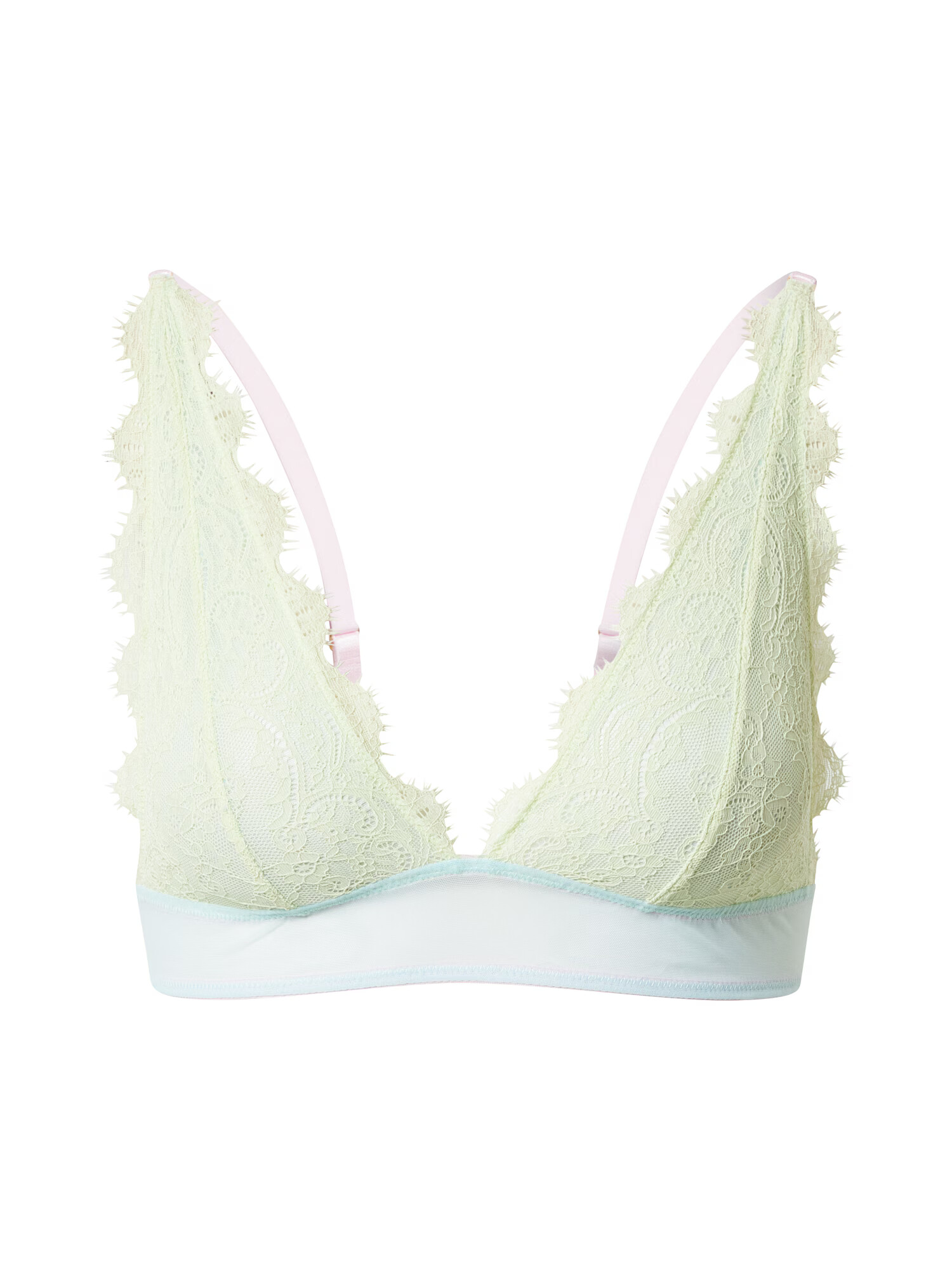 Dora Larsen Sutien 'EMELIE' albastru deschis / galben citron / roz - Pled.ro