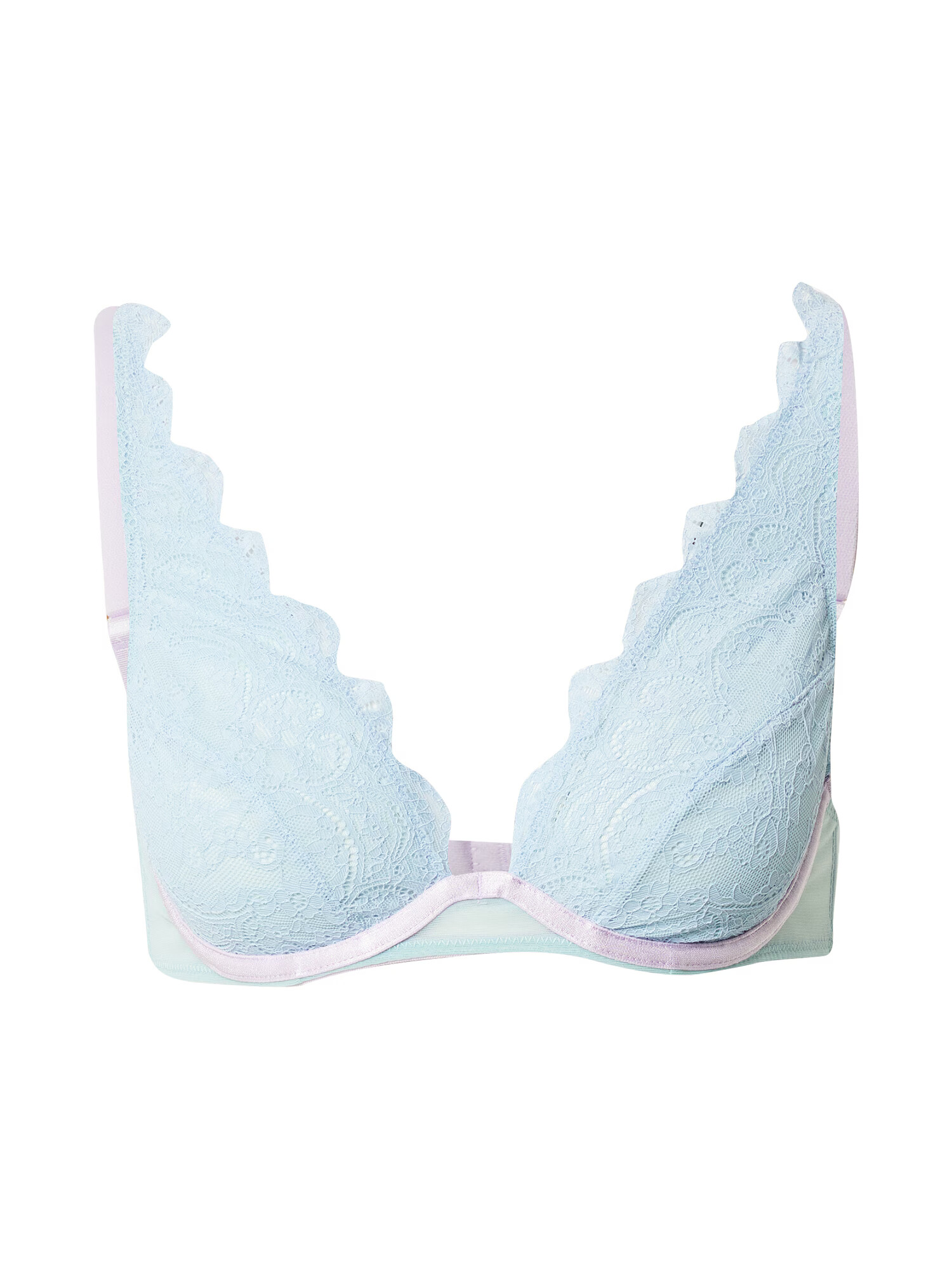 Dora Larsen Sutien 'LAUREN' albastru deschis / roz pastel - Pled.ro