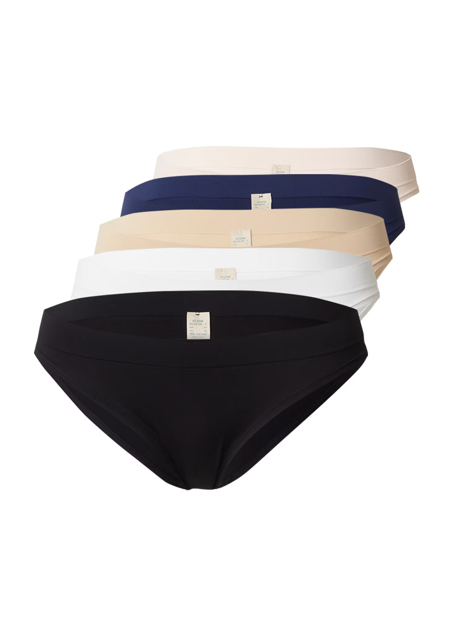 Dorina Slip bej / bleumarin / negru / alb - Pled.ro