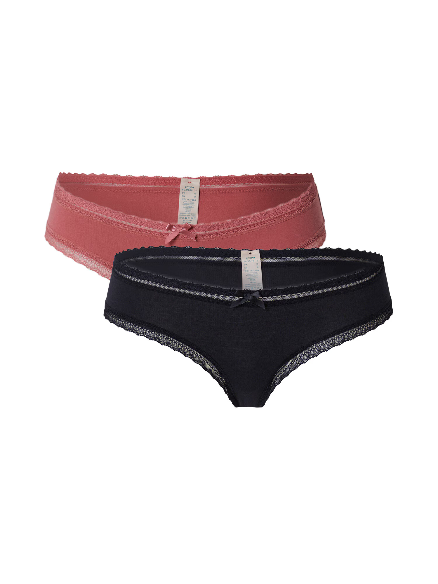 Dorina Slip 'LILA' corai / negru - Pled.ro