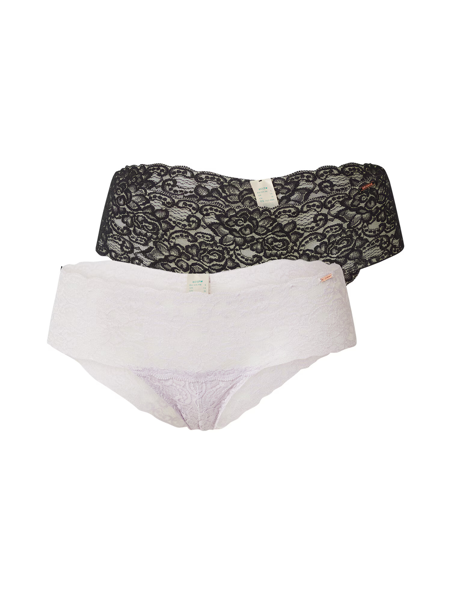 Dorina Slip mov pastel / negru - Pled.ro