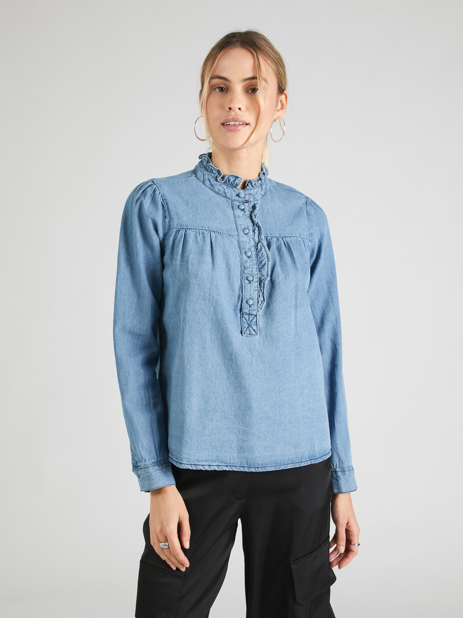 Dorothy Perkins Bluză albastru denim - Pled.ro