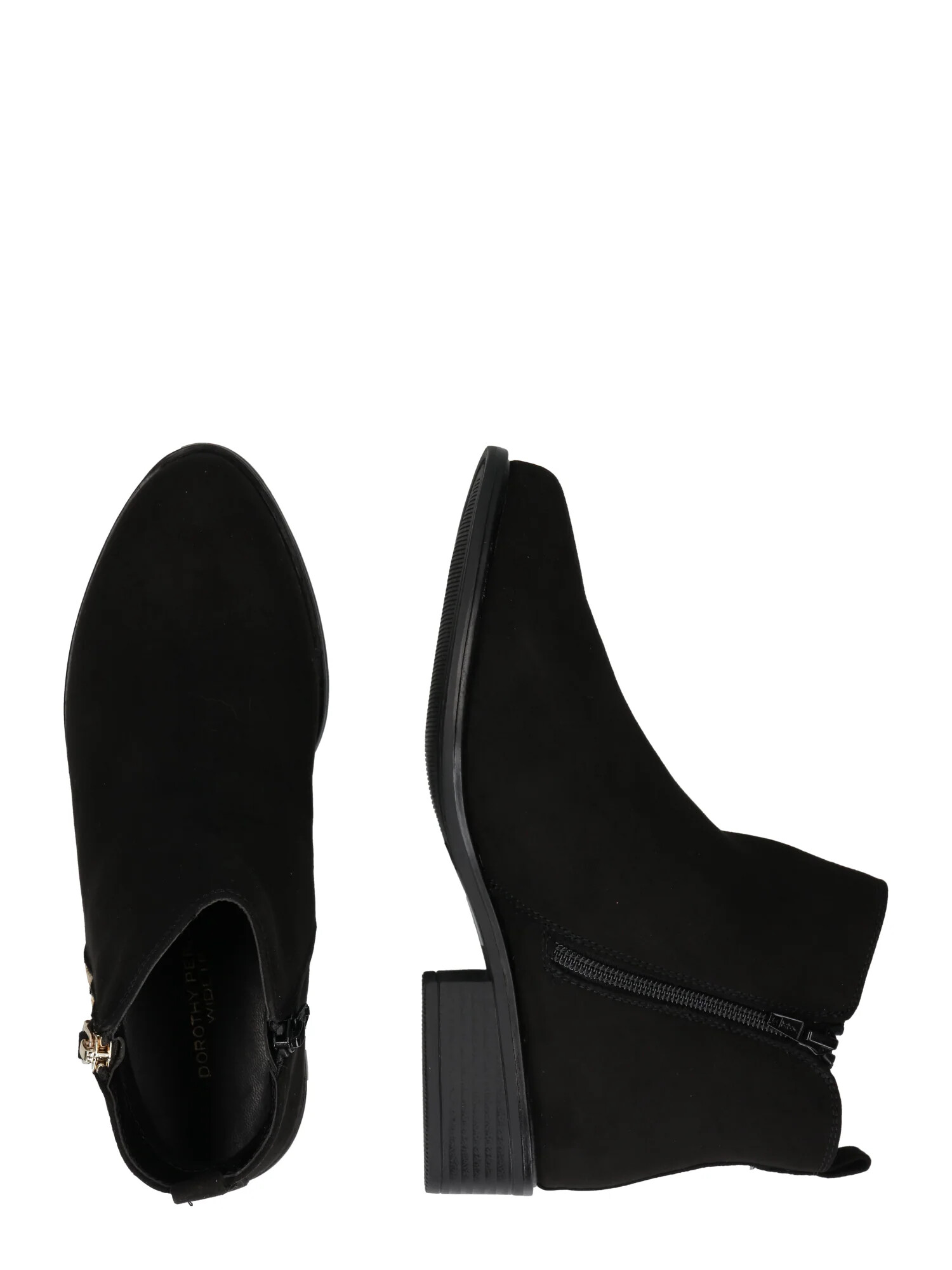 Dorothy Perkins Botine auriu / negru - Pled.ro