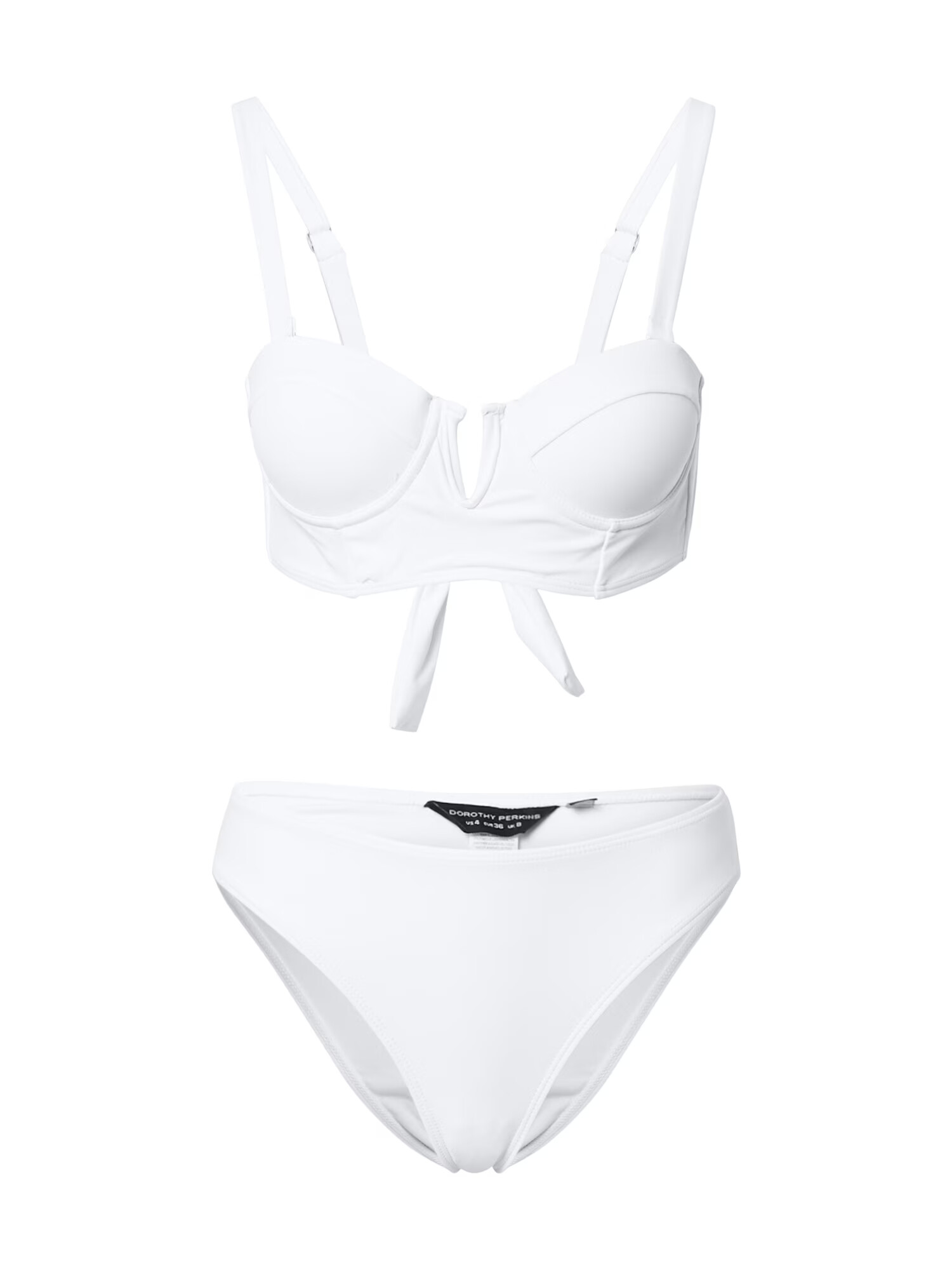 Dorothy Perkins Costum de baie două piese alb - Pled.ro