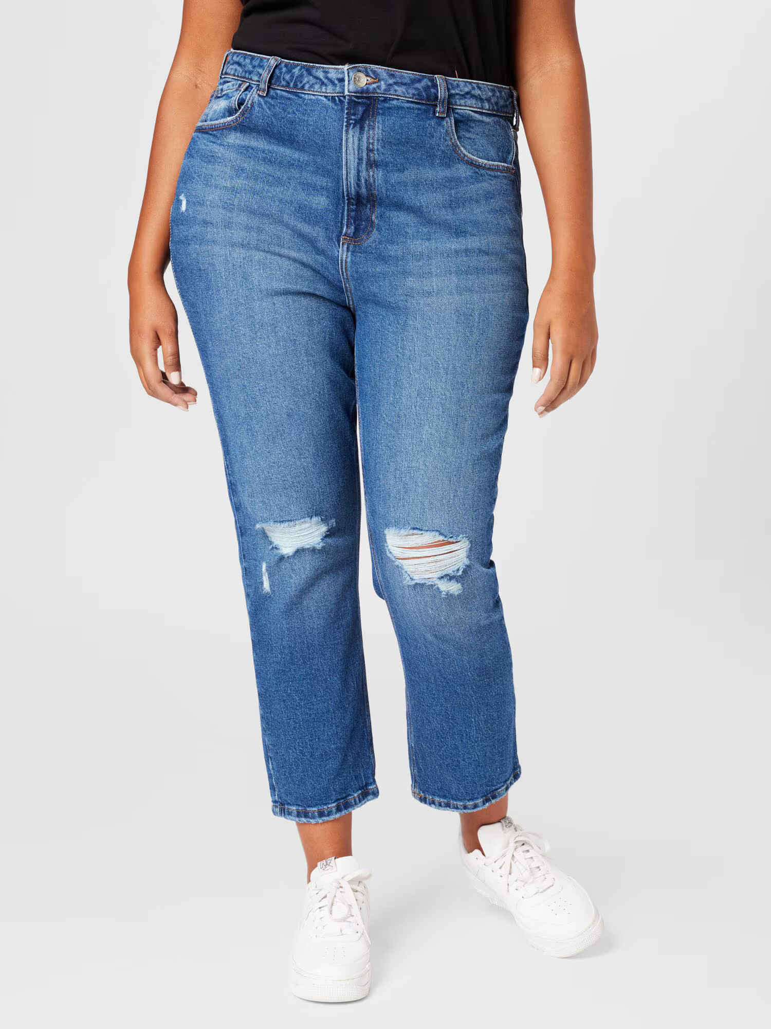 Dorothy Perkins Curve Jeans albastru denim - Pled.ro