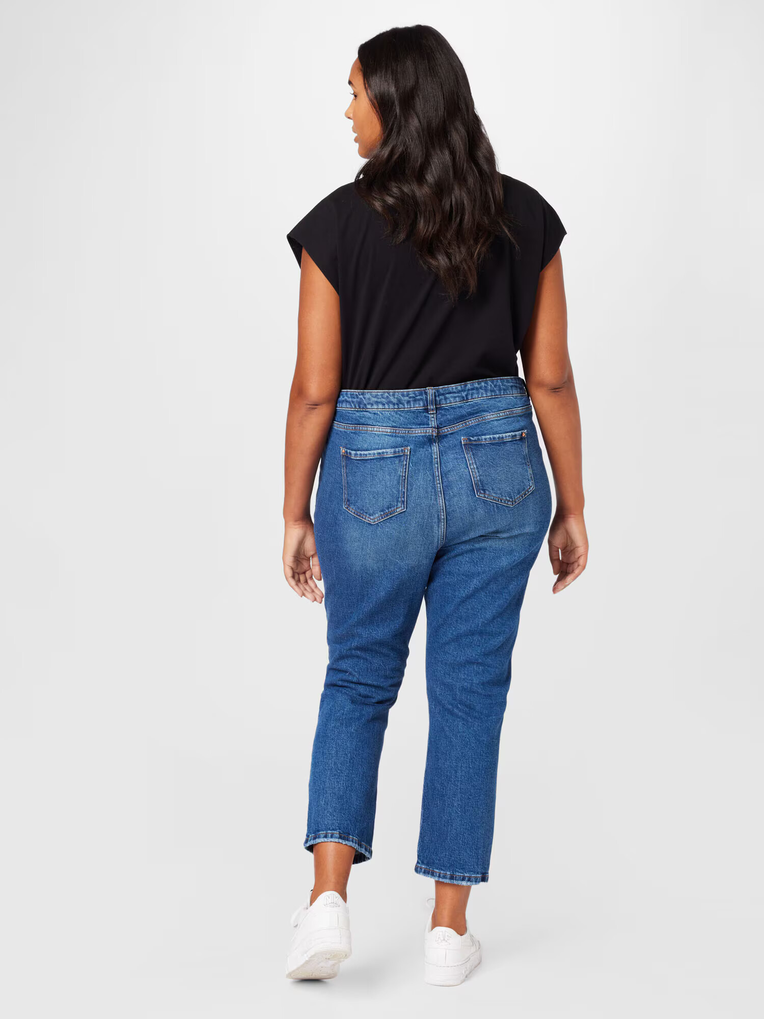 Dorothy Perkins Curve Jeans albastru denim - Pled.ro