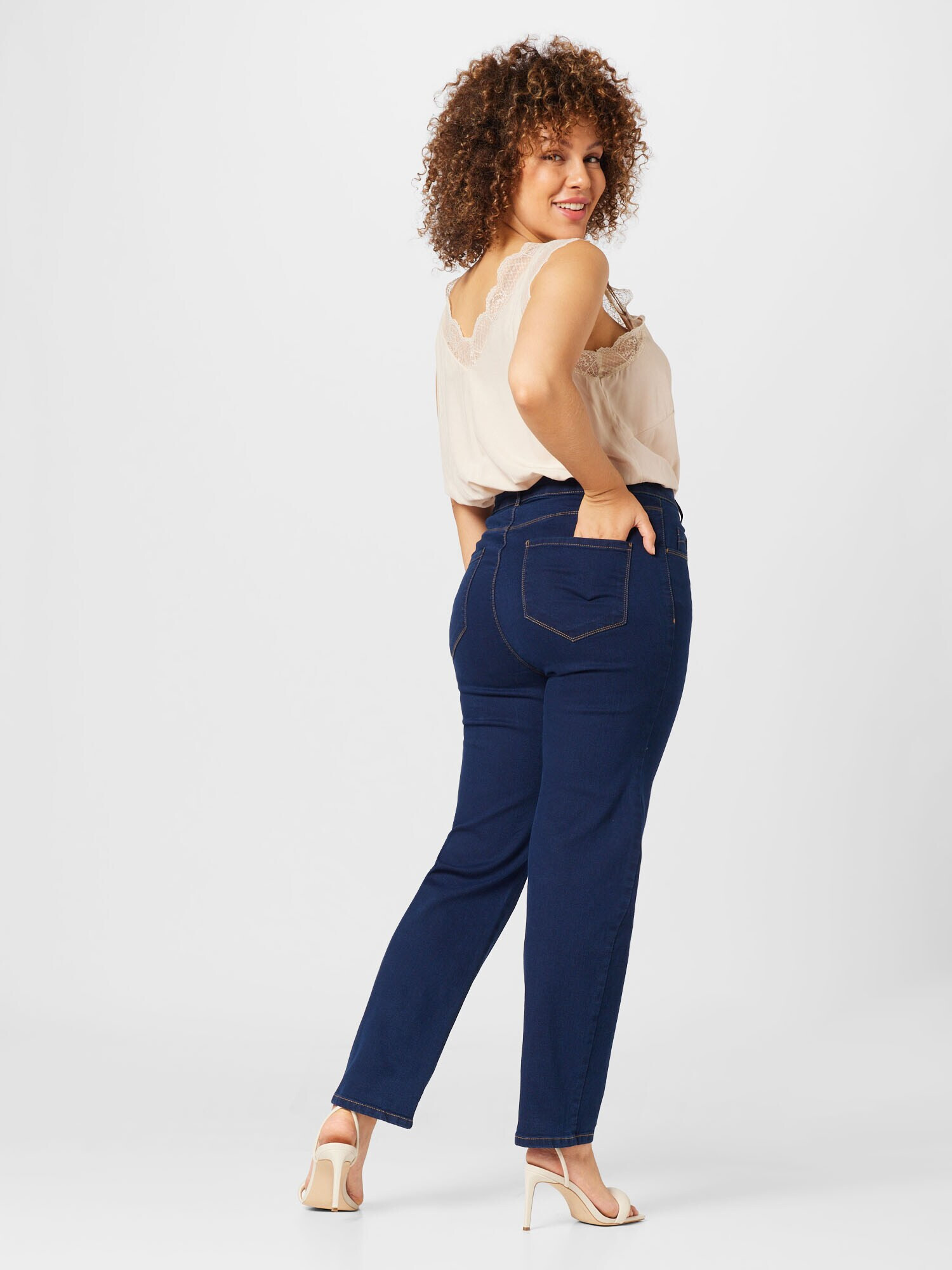 Dorothy Perkins Curve Jeans 'Ellis' indigo - Pled.ro