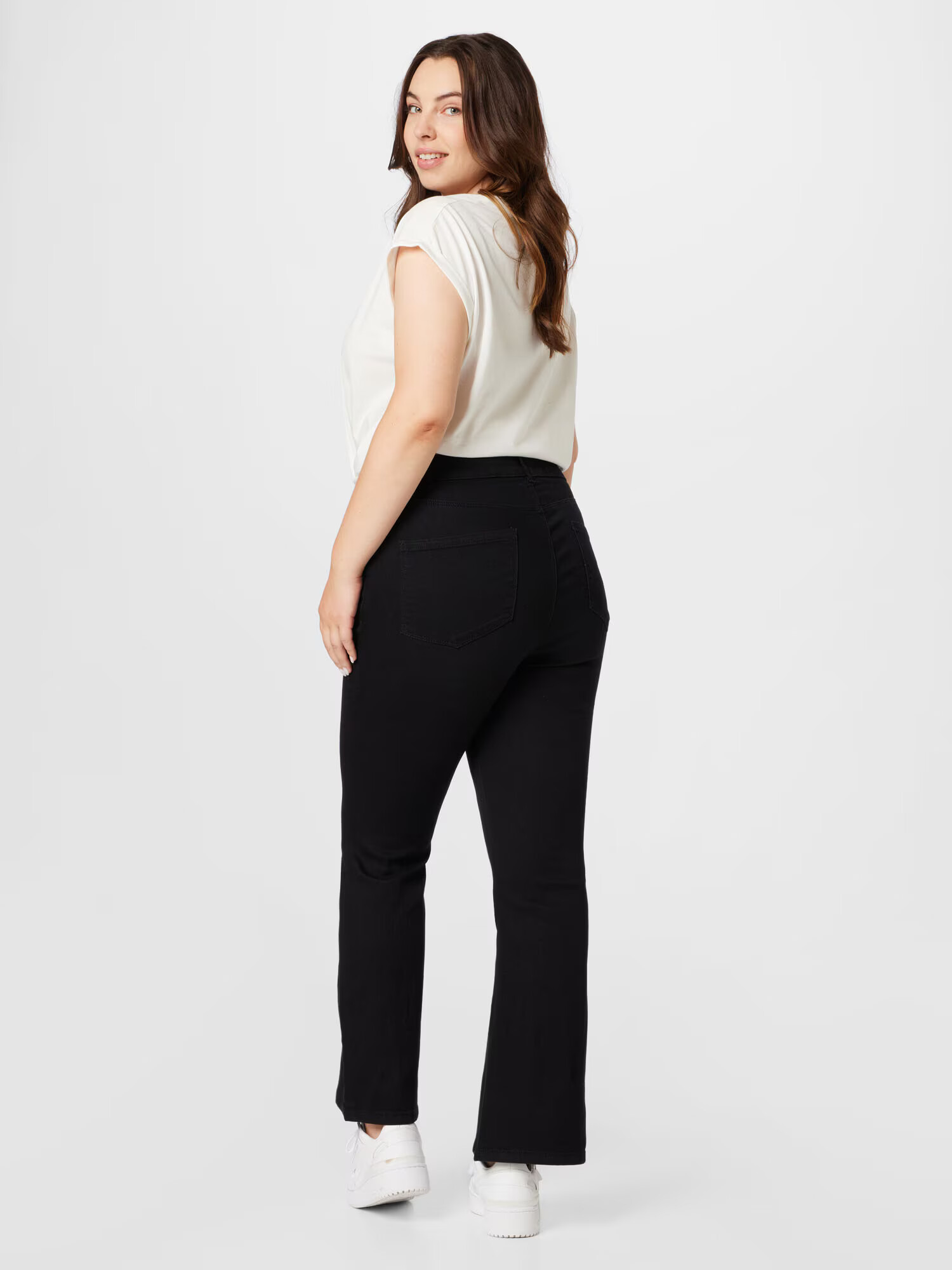 Dorothy Perkins Curve Jeans 'Ellis' negru - Pled.ro