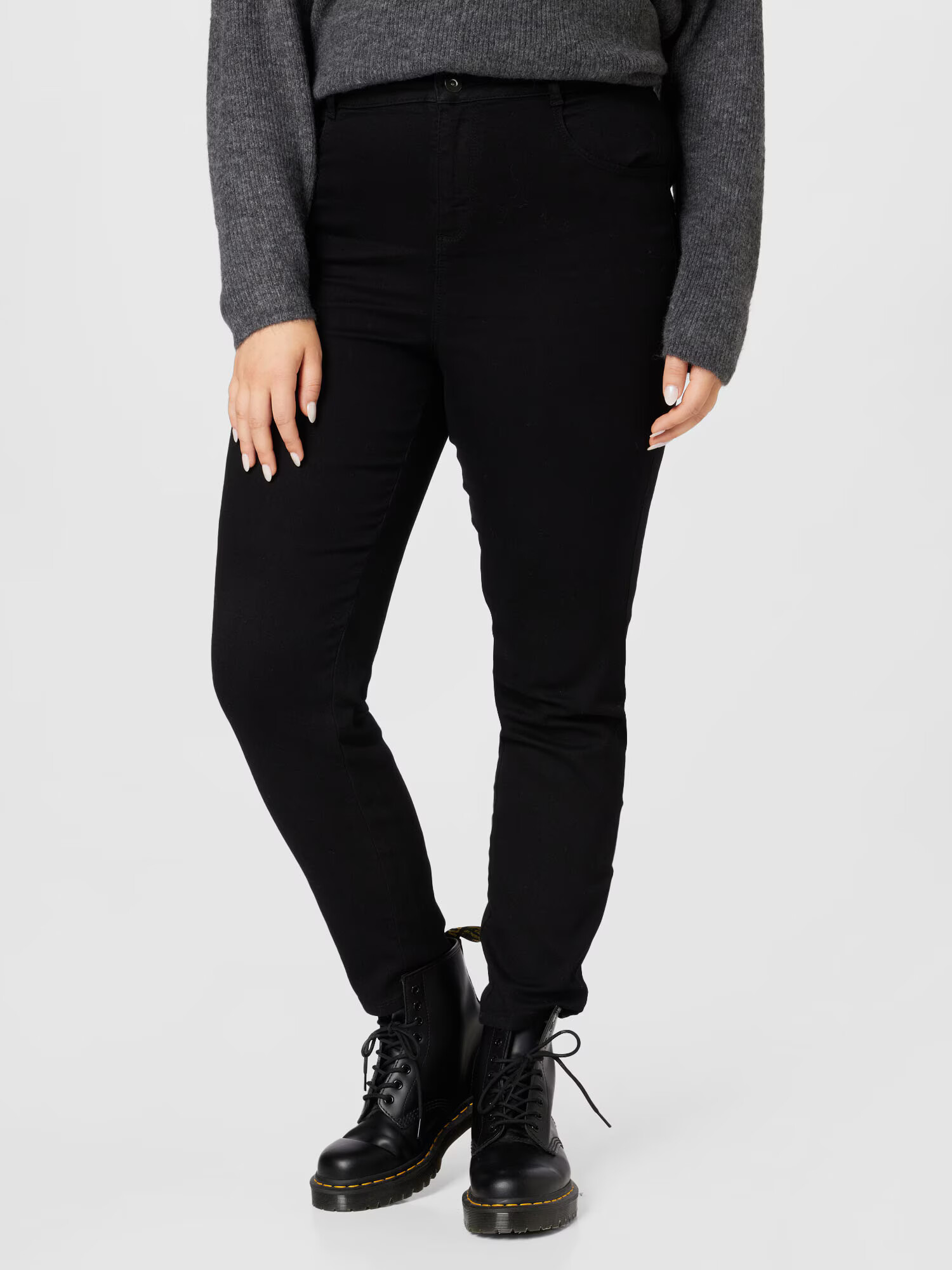 Dorothy Perkins Curve Jeans 'Ellis' negru - Pled.ro