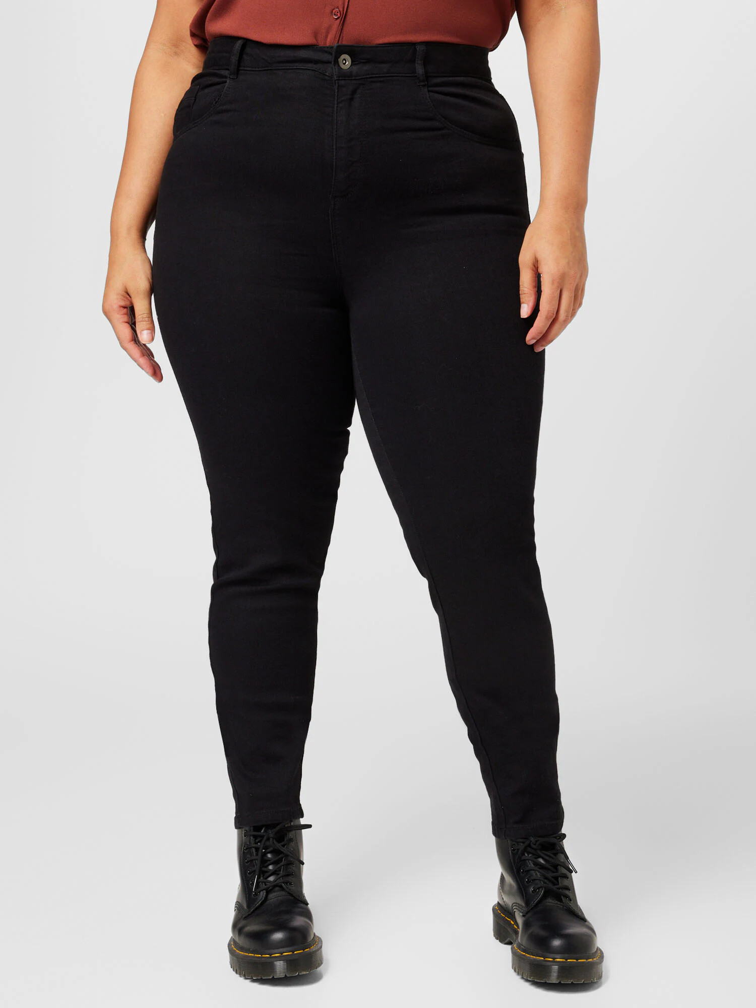 Dorothy Perkins Curve Jeans 'Ellis' negru - Pled.ro