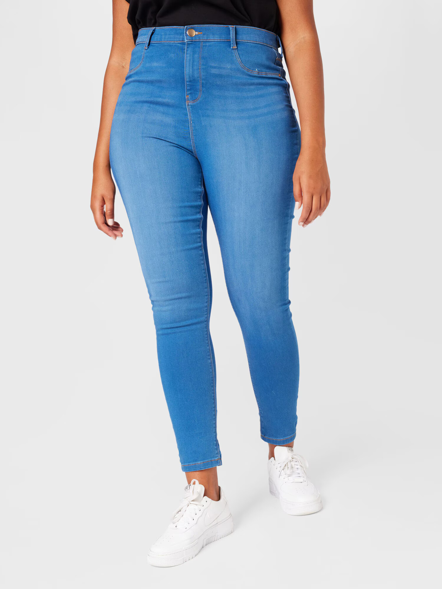 Dorothy Perkins Curve Jeans 'Frankie' albastru denim - Pled.ro