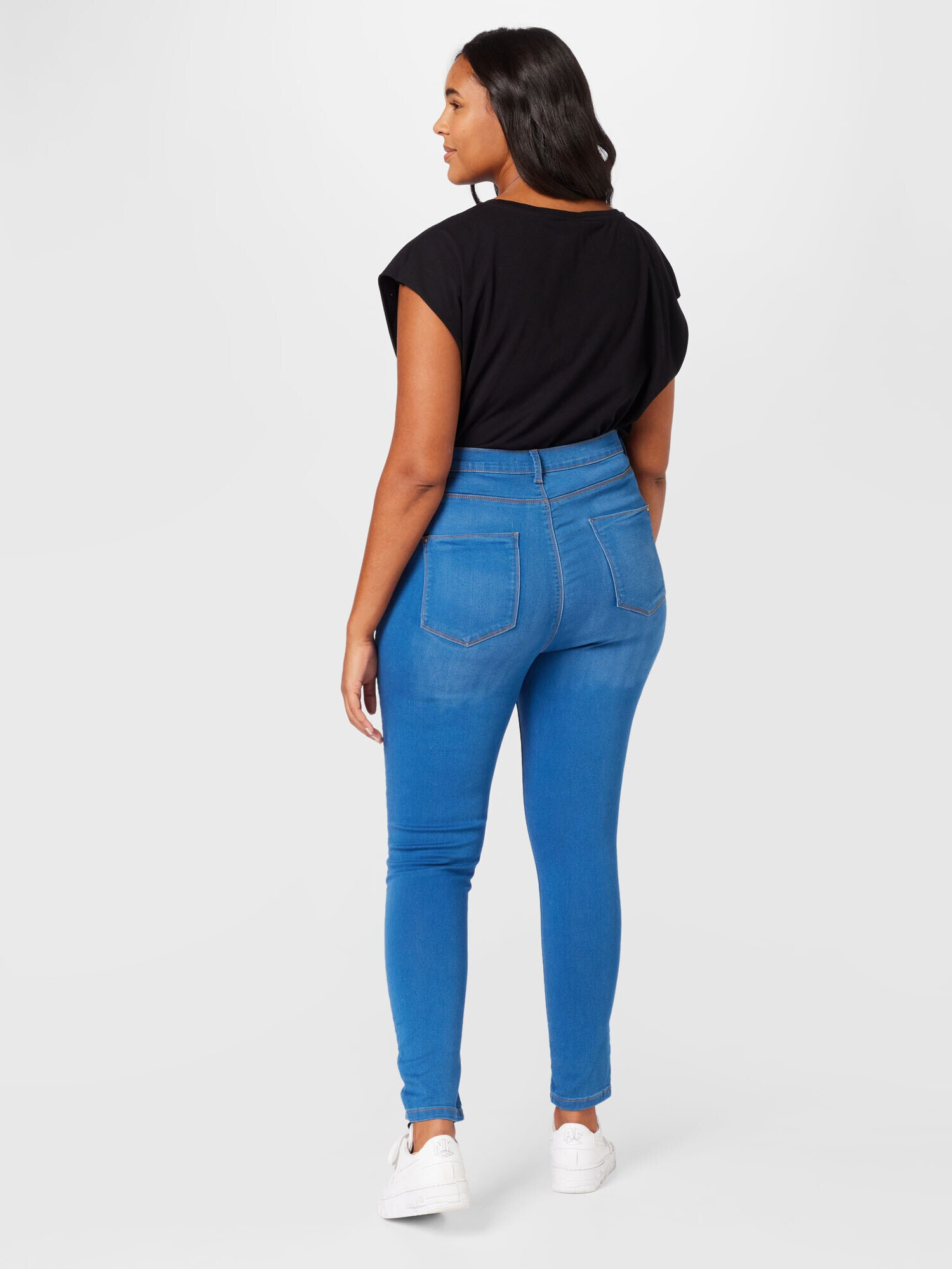 Dorothy Perkins Curve Jeans 'Frankie' albastru denim - Pled.ro