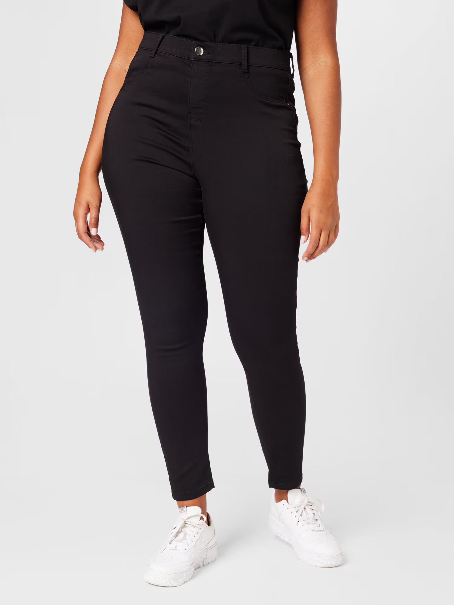 Dorothy Perkins Curve Jeans 'Frankie' negru - Pled.ro