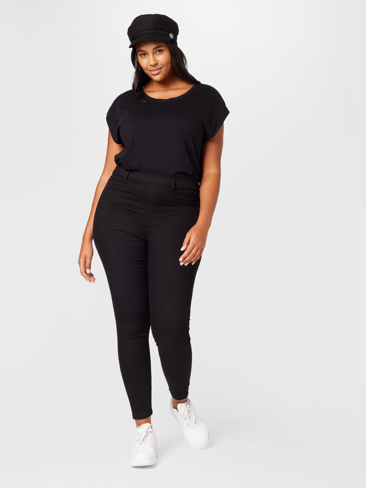 Dorothy Perkins Curve Jeggings 'Eden' negru - Pled.ro