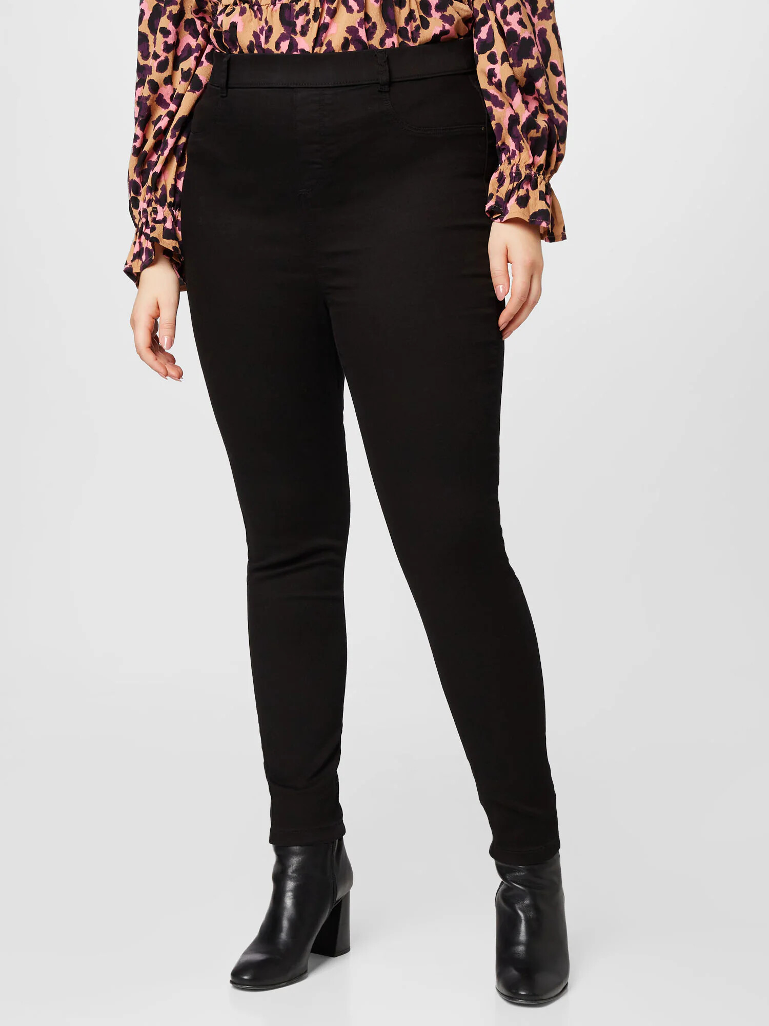 Dorothy Perkins Curve Jeggings negru - Pled.ro