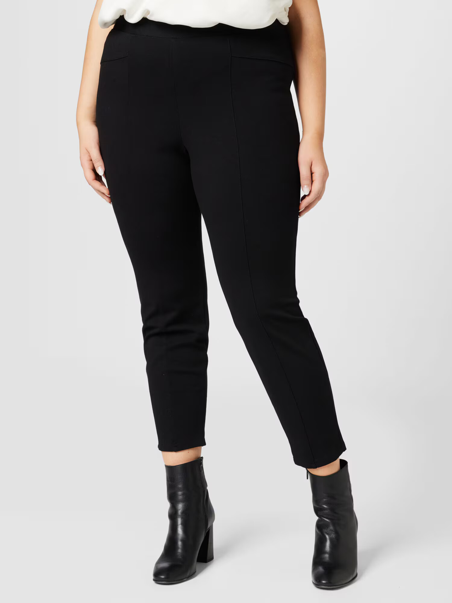 Dorothy Perkins Curve Leggings 'Seam' negru - Pled.ro