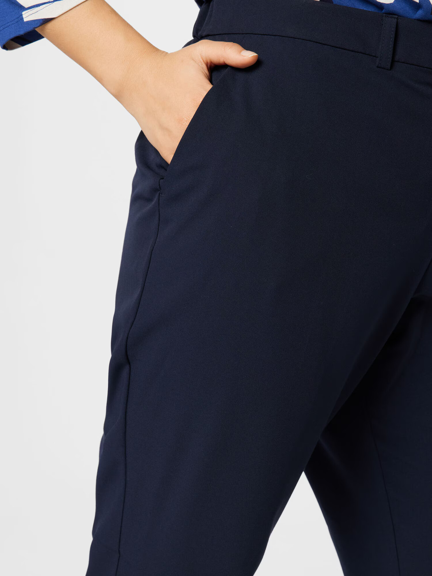 Dorothy Perkins Curve Pantaloni bleumarin - Pled.ro