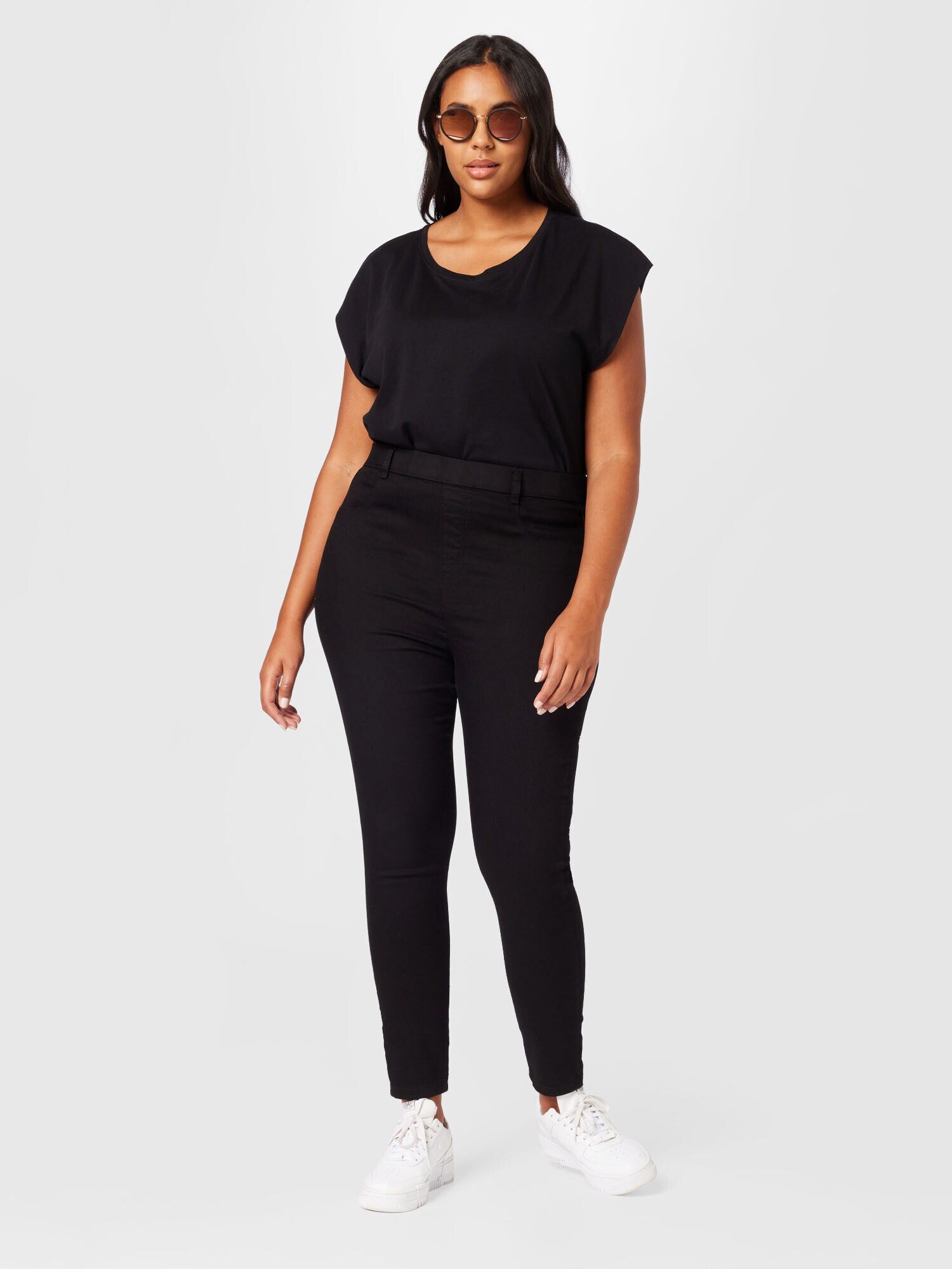 Dorothy Perkins Curve Pantaloni 'Eden' negru - Pled.ro